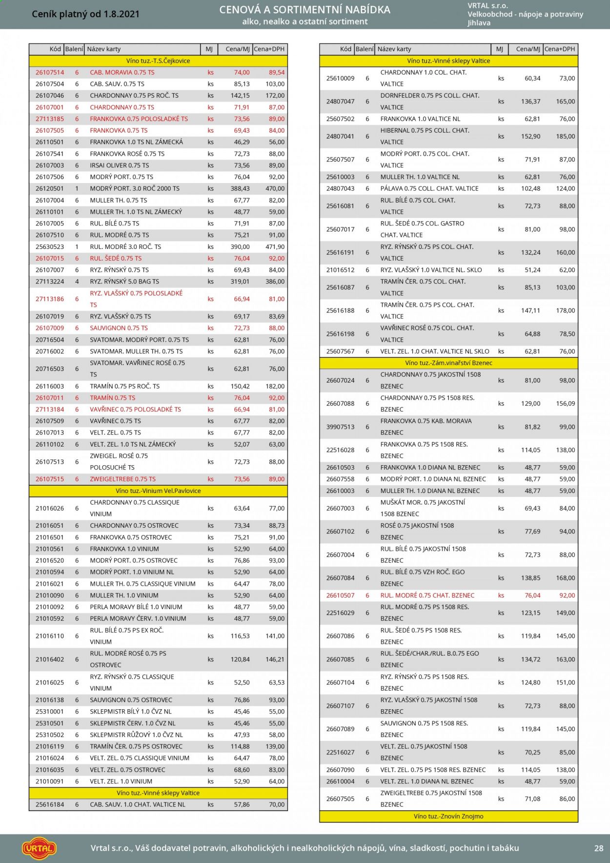 Leták Vrtal - 1.8.2021 - 31.8.2021. Strana 29