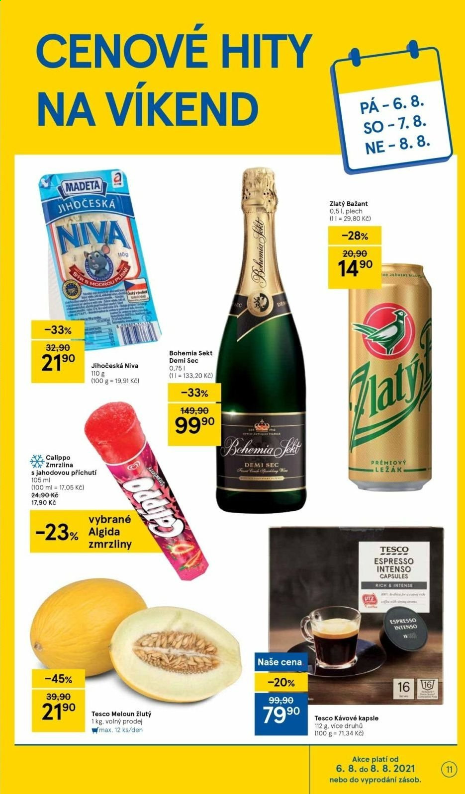 Leták TESCO - 4.8.2021 - 10.8.2021. Strana 11