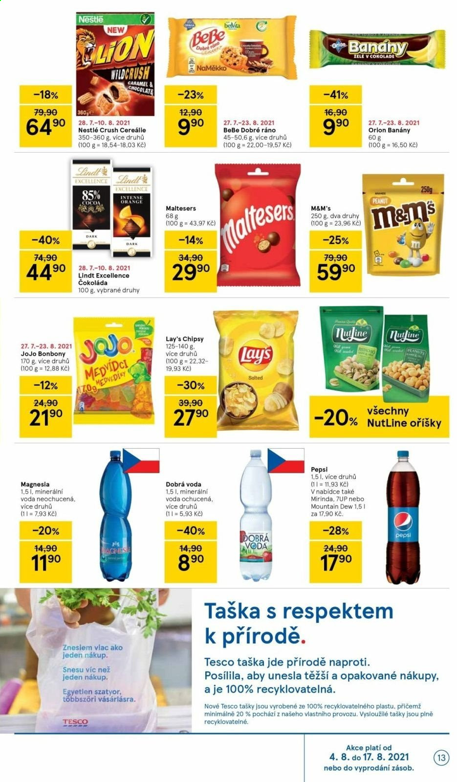 Leták TESCO - 4.8.2021 - 10.8.2021. Strana 13