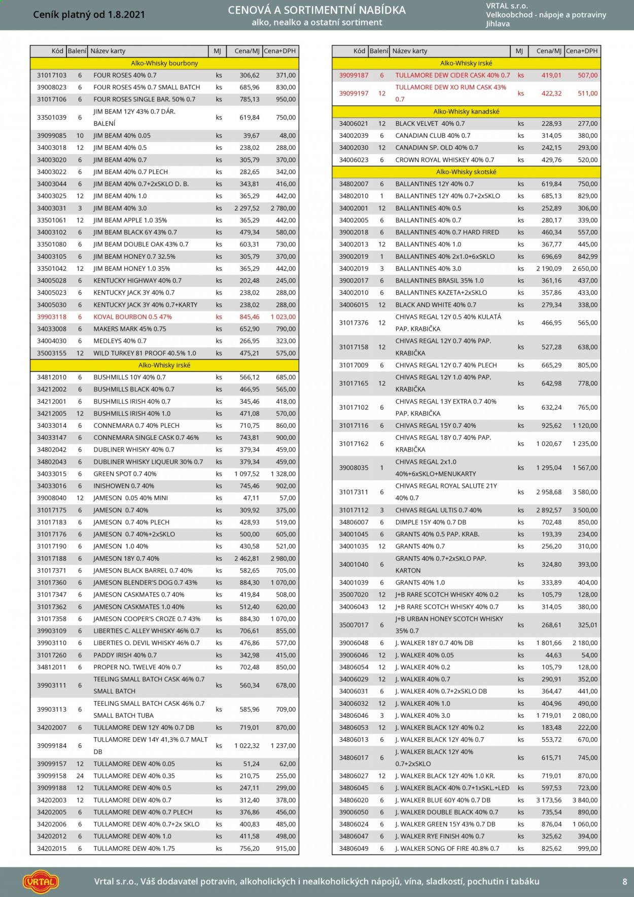 Leták Vrtal - 1.8.2021 - 31.8.2021. Strana 9