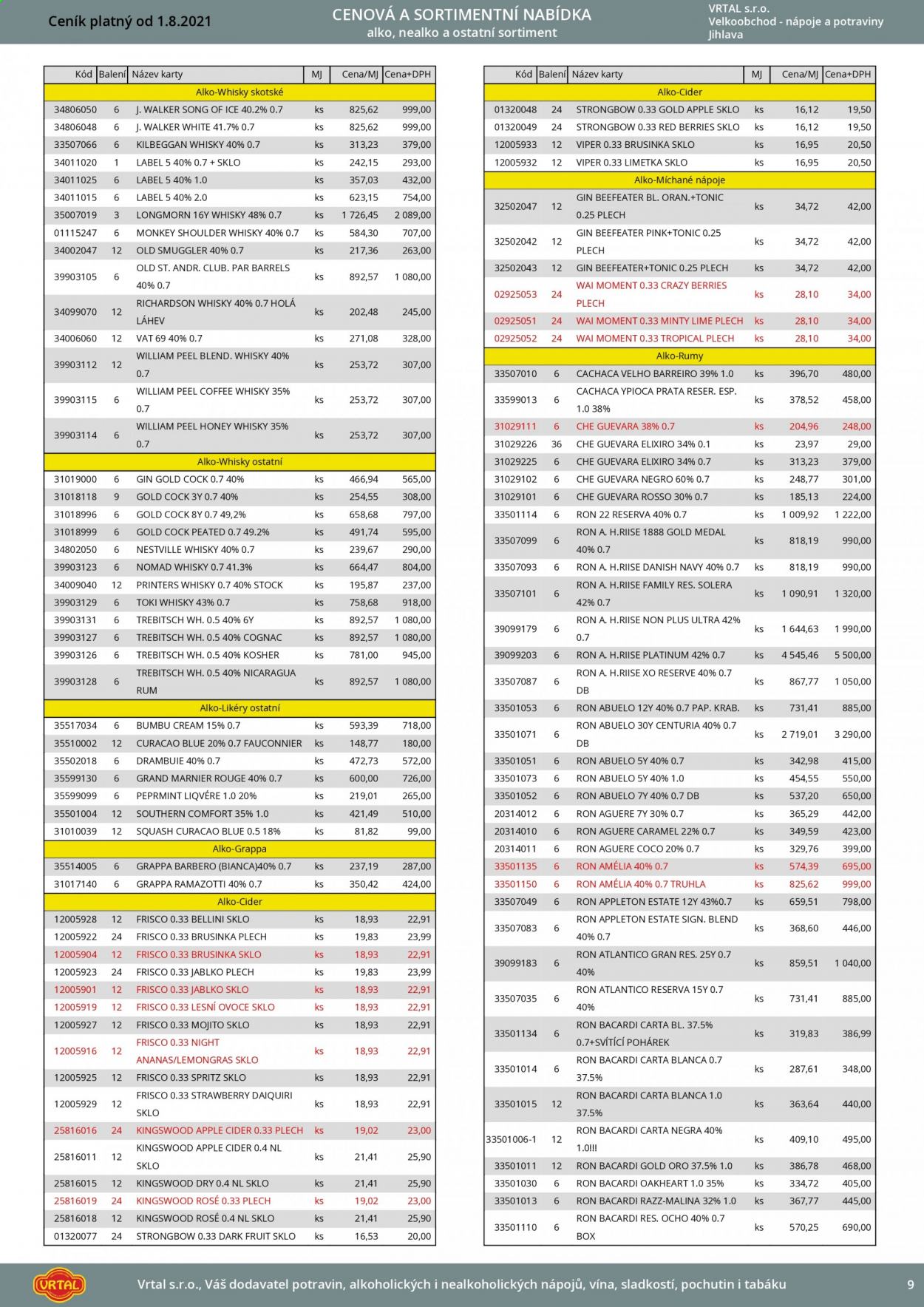 Leták Vrtal - 1.8.2021 - 31.8.2021. Strana 10