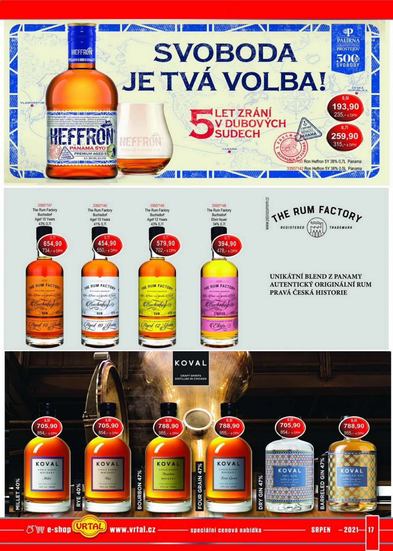 Leták Vrtal - 1.8.2021 - 31.8.2021. Strana 17