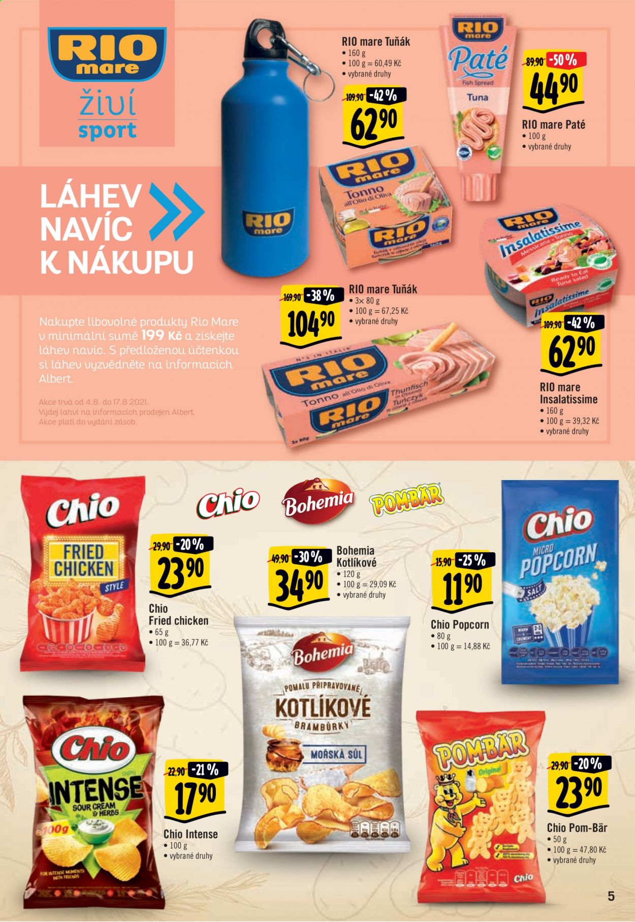 Leták Albert Hypermarket - 4.8.2021 - 17.8.2021. Strana 5