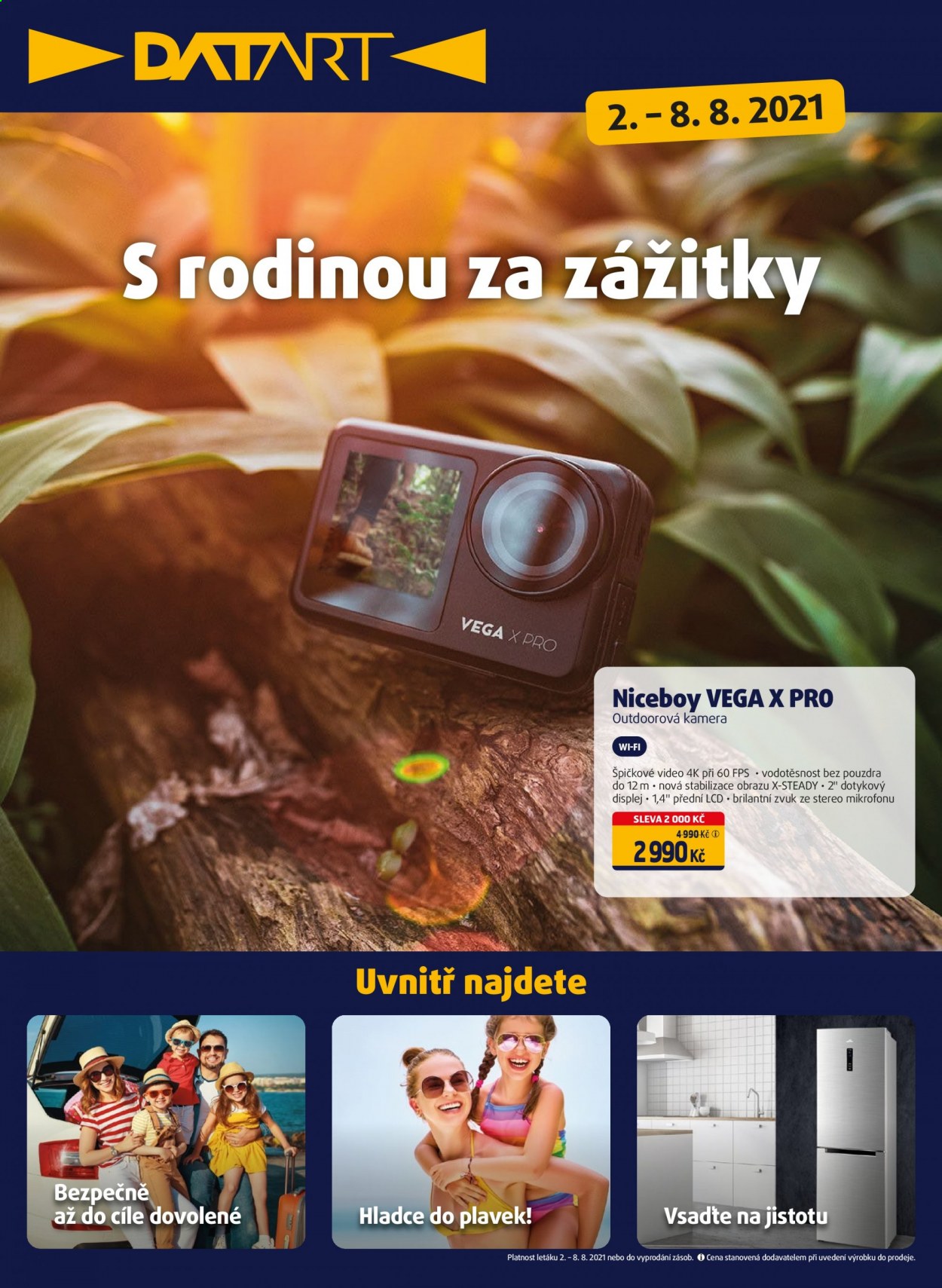 Leták DATART - 2.8.2021 - 8.8.2021. Strana 1