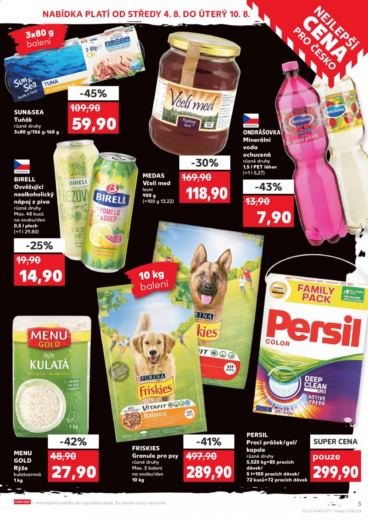 Leták Kaufland - 4.8.2021 - 10.8.2021. Strana 3