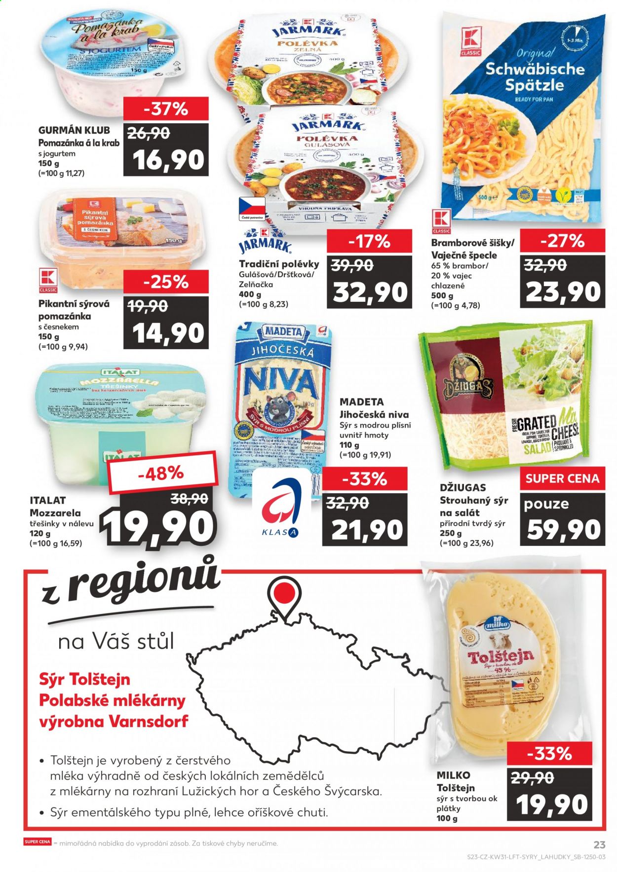 Leták Kaufland - 4.8.2021 - 10.8.2021. Strana 23