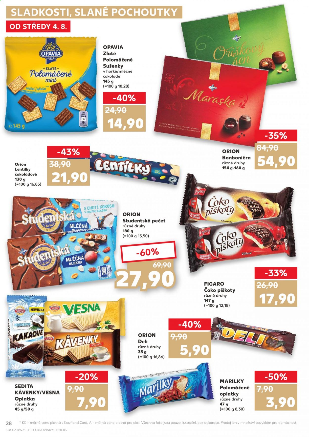 Leták Kaufland - 4.8.2021 - 10.8.2021. Strana 28