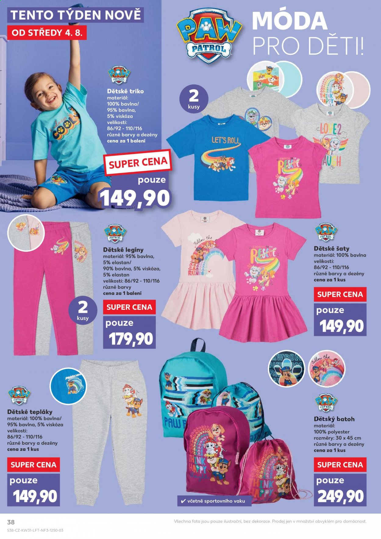 Leták Kaufland - 4.8.2021 - 10.8.2021. Strana 38