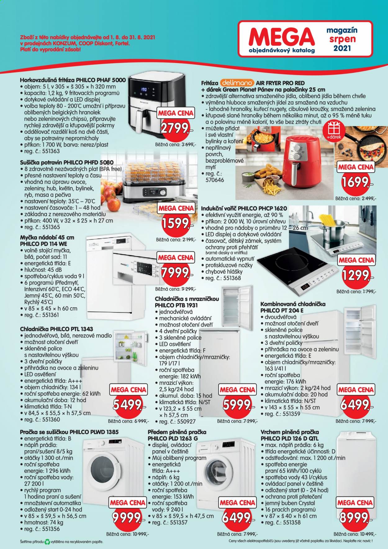 Leták Konzum - 1.8.2021 - 31.8.2021. Strana 5