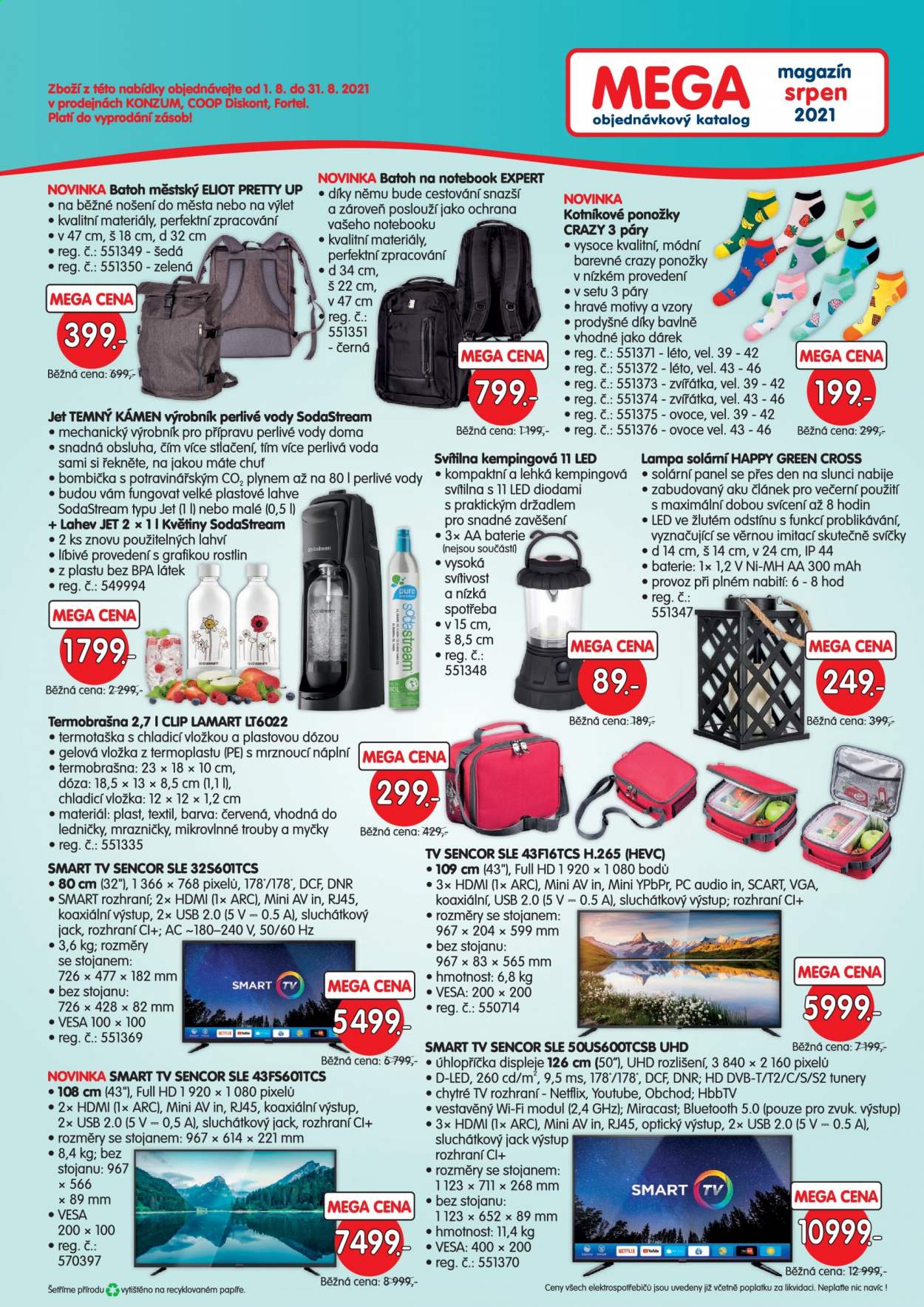 Leták Konzum - 1.8.2021 - 31.8.2021. Strana 7