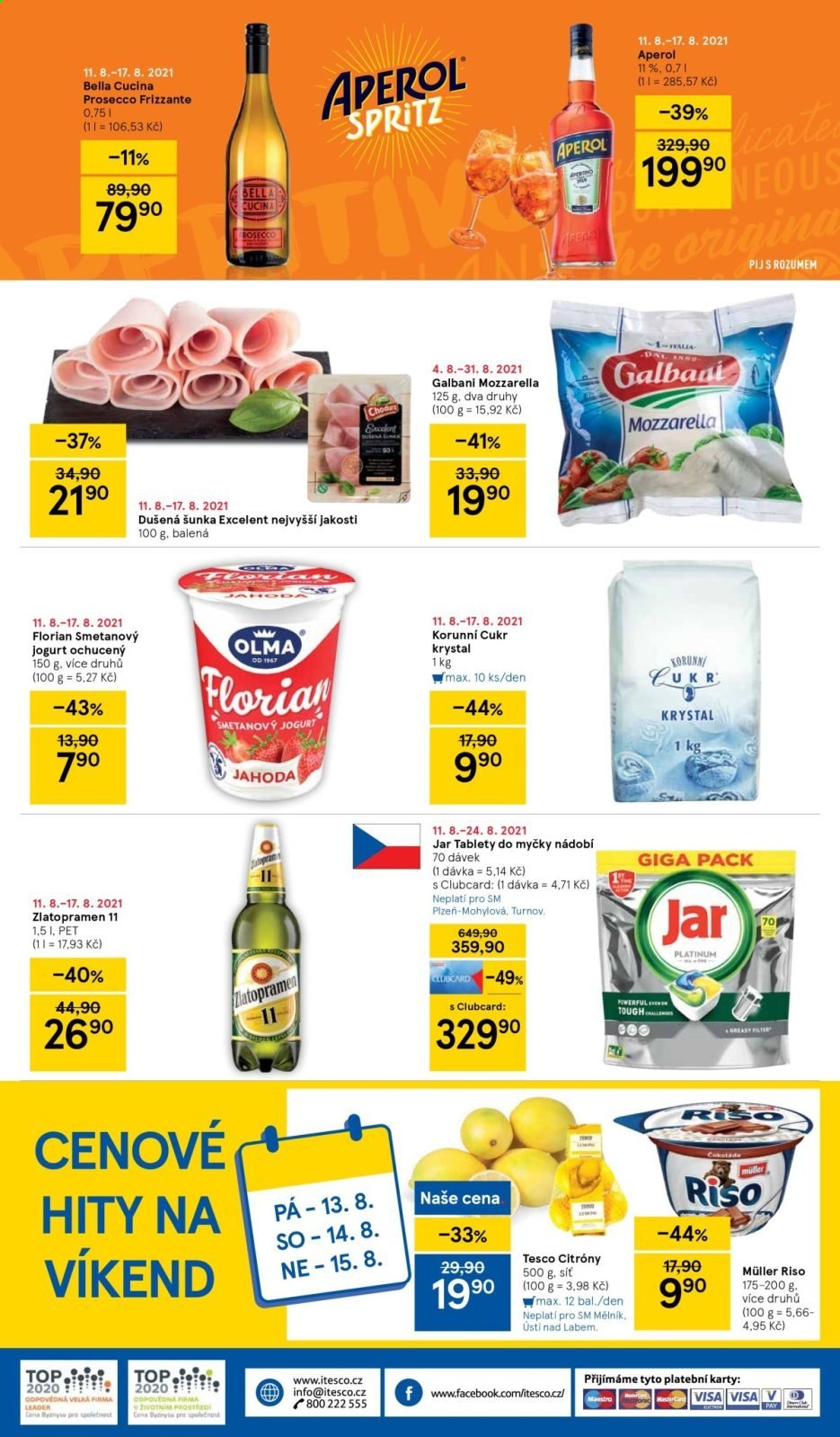 Leták TESCO supermarket - 11.8.2021 - 17.8.2021. Strana 8