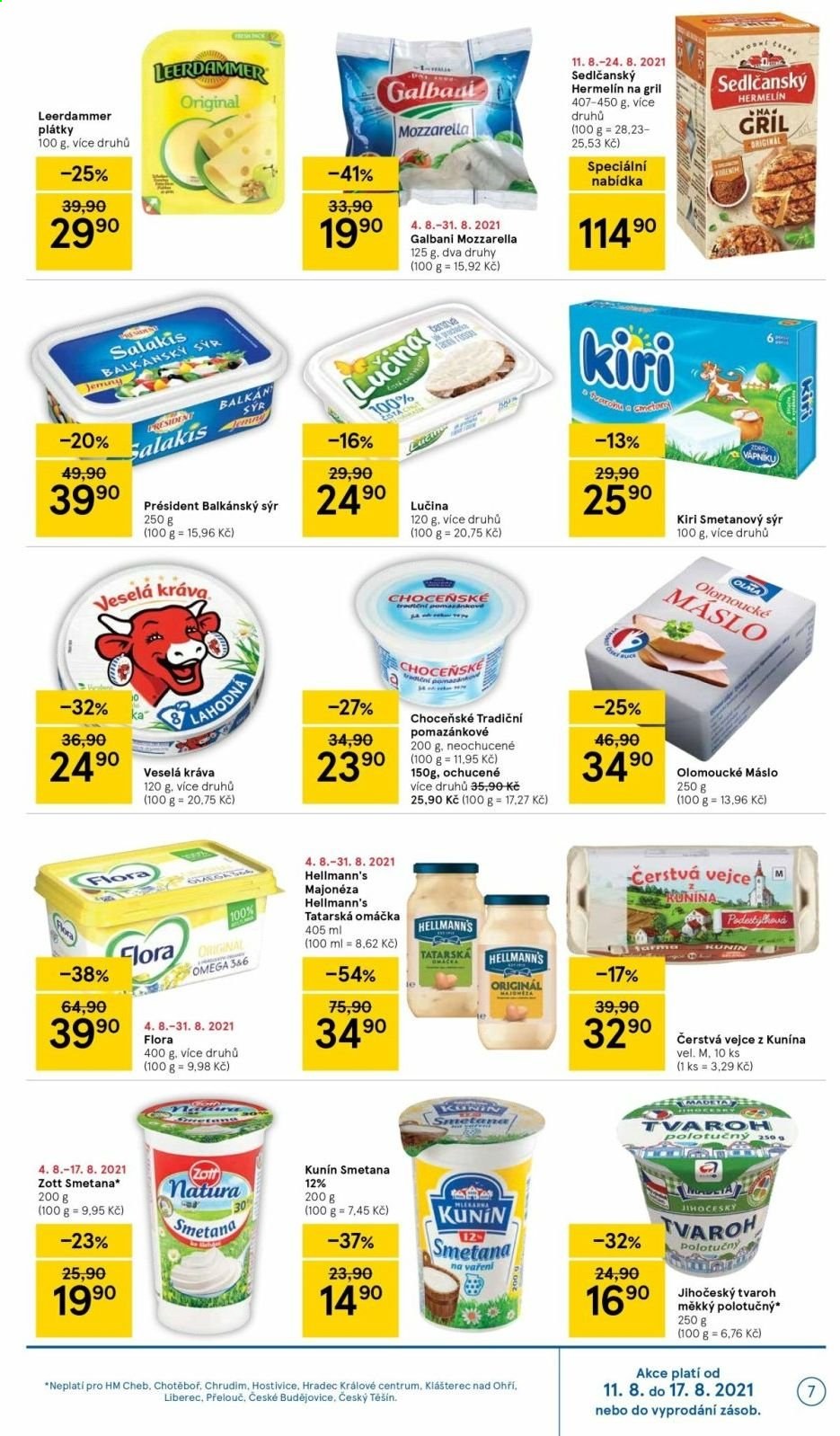Leták TESCO - 11.8.2021 - 17.8.2021. Strana 7