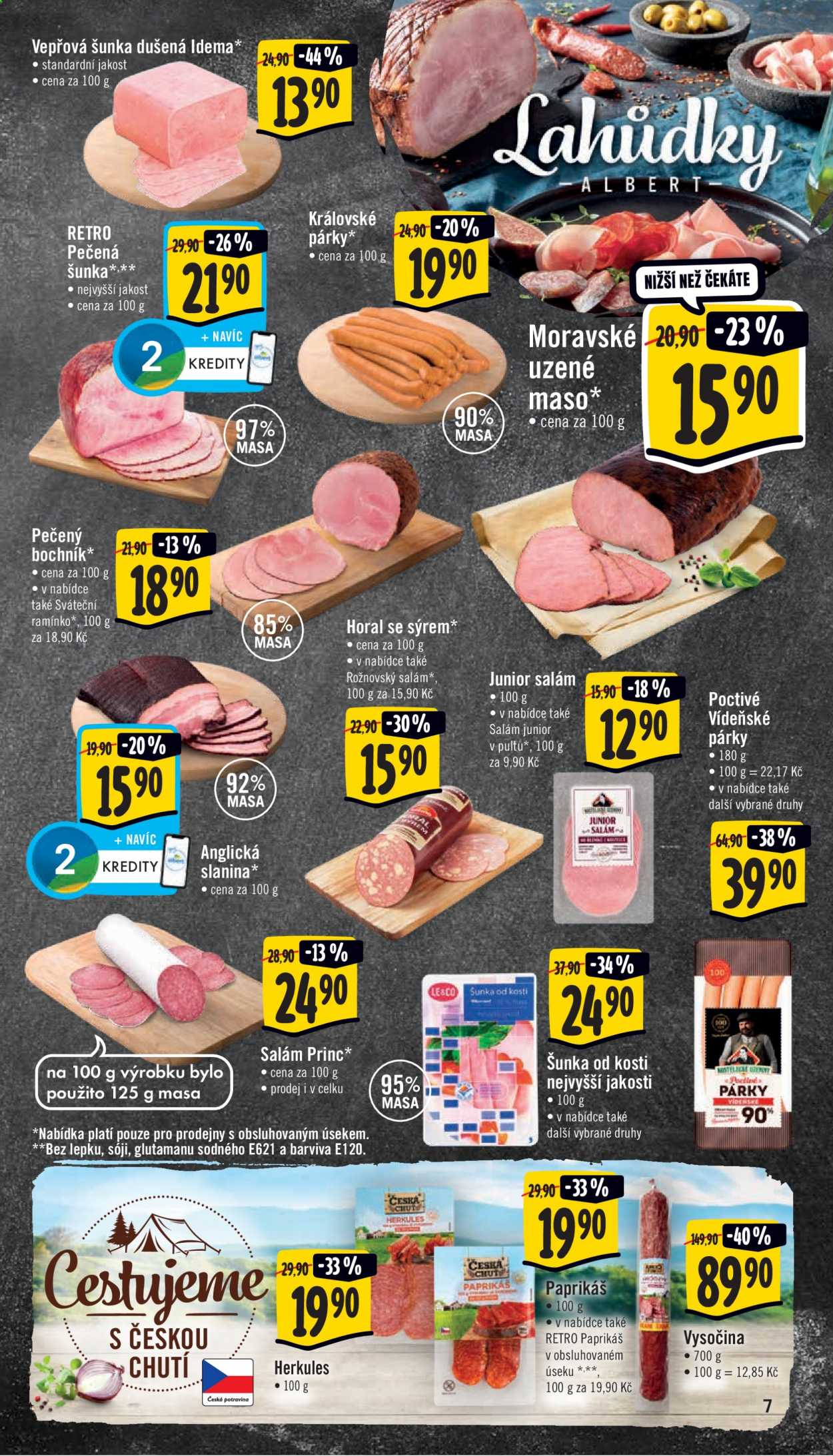 Leták Albert Supermarket - 11.8.2021 - 17.8.2021. Strana 7