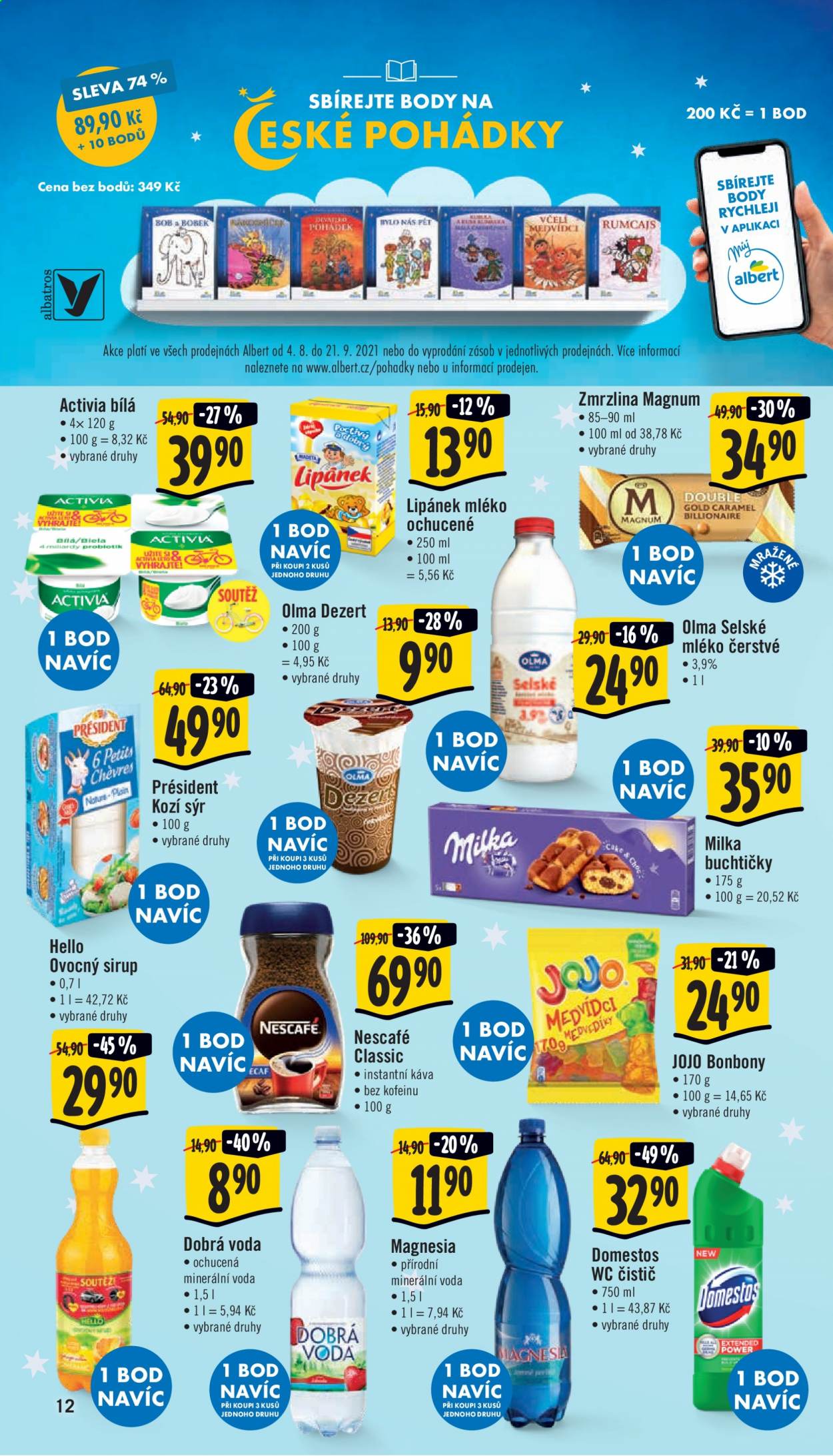 Leták Albert Supermarket - 11.8.2021 - 17.8.2021. Strana 12