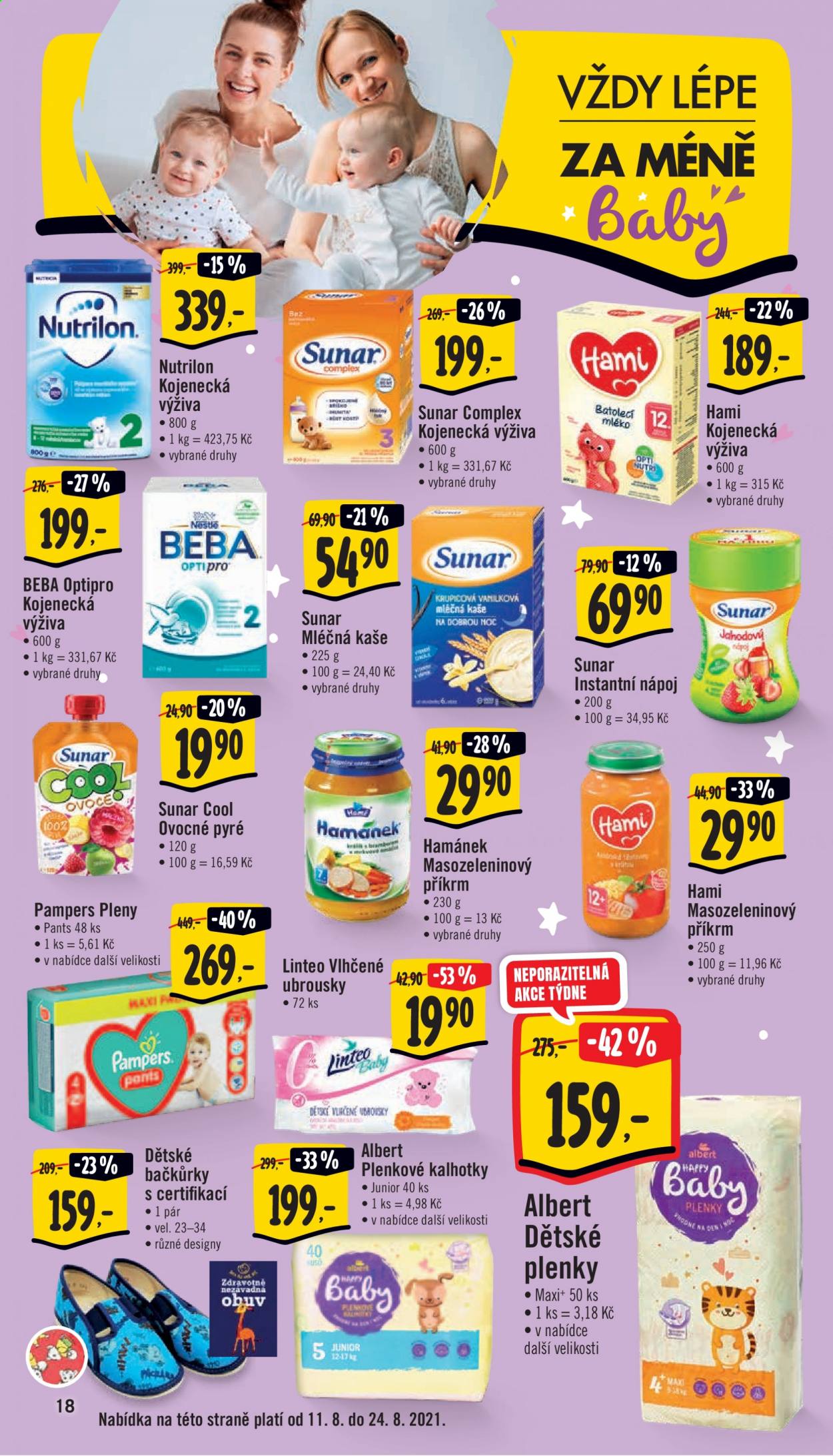Leták Albert Supermarket - 11.8.2021 - 17.8.2021. Strana 18