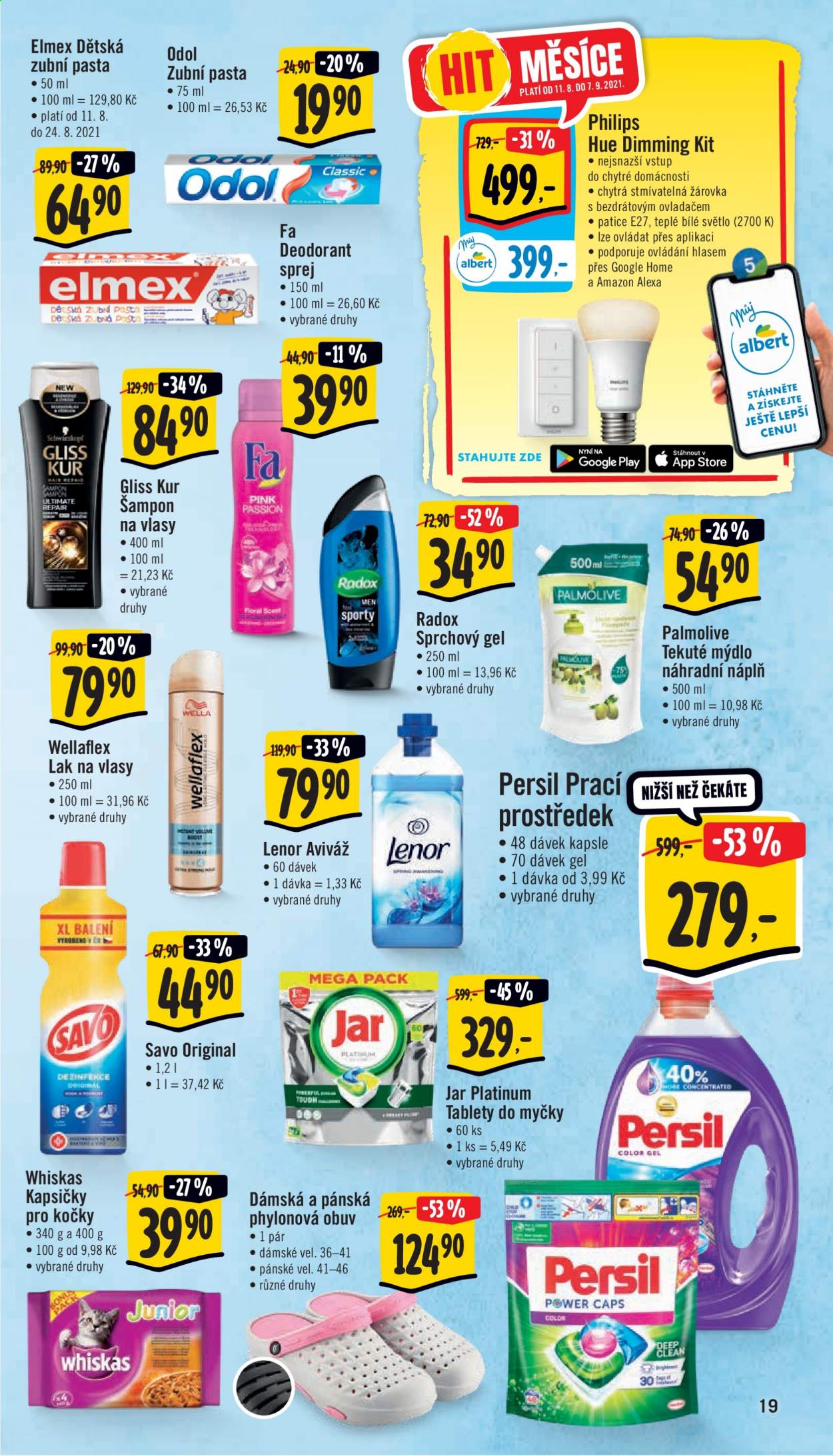 Leták Albert Supermarket - 11.8.2021 - 17.8.2021. Strana 19
