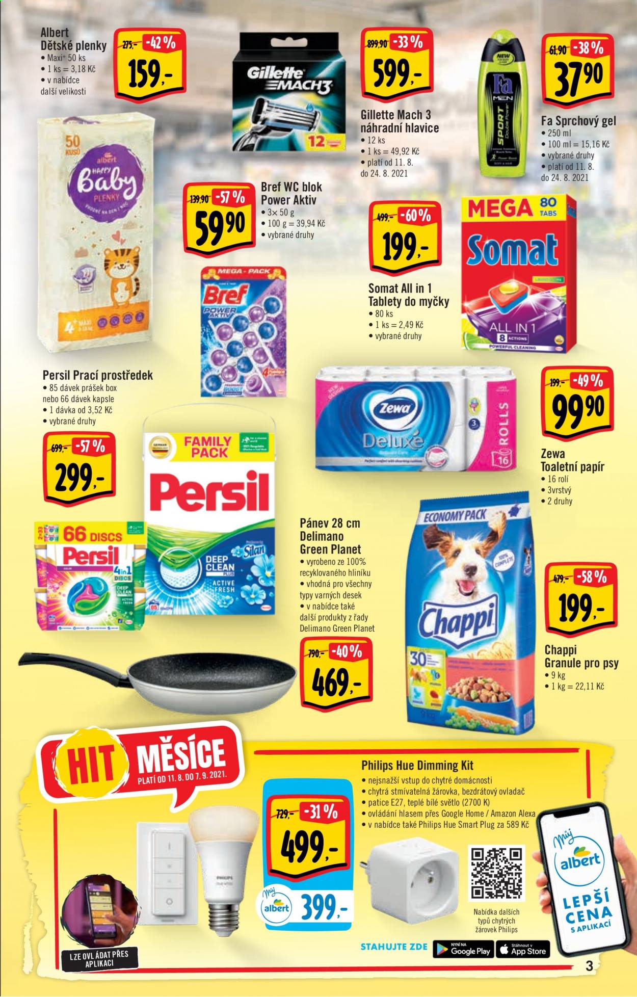 Leták Albert Hypermarket - 11.8.2021 - 17.8.2021. Strana 3