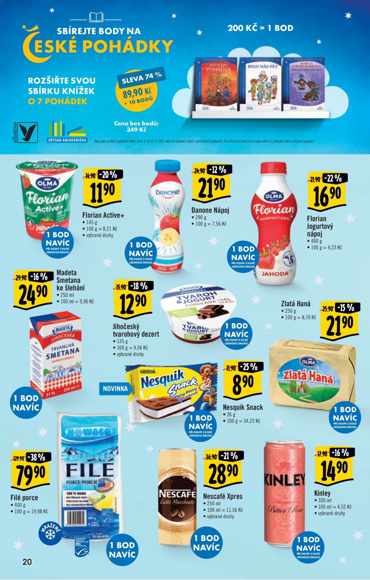 Leták Albert Hypermarket - 11.8.2021 - 17.8.2021. Strana 20