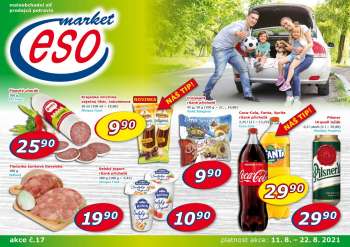 Leták ESO MARKET - 11.8.2021 - 22.8.2021.