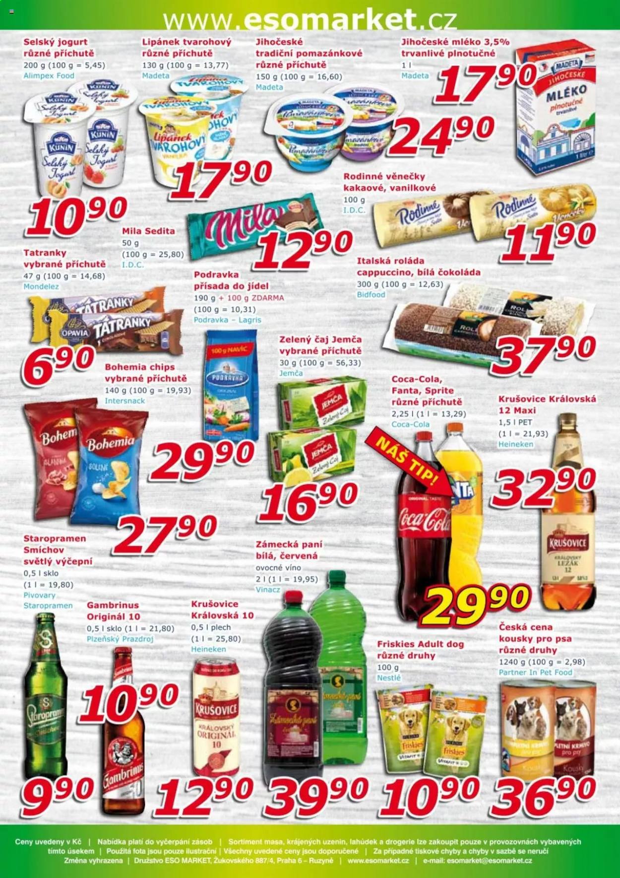 Leták ESO MARKET - 11.8.2021 - 22.8.2021. Strana 2
