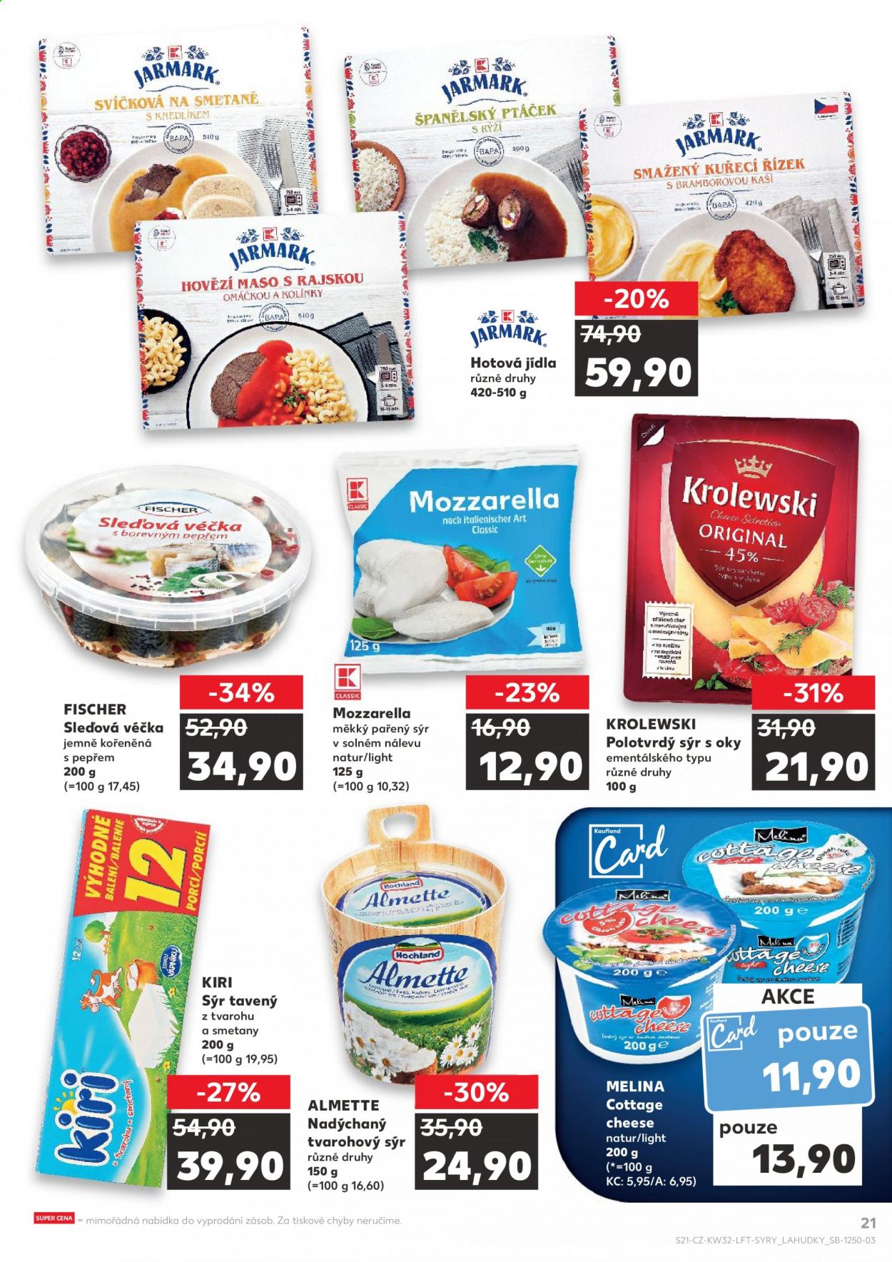 Leták Kaufland - 11.8.2021 - 17.8.2021. Strana 21