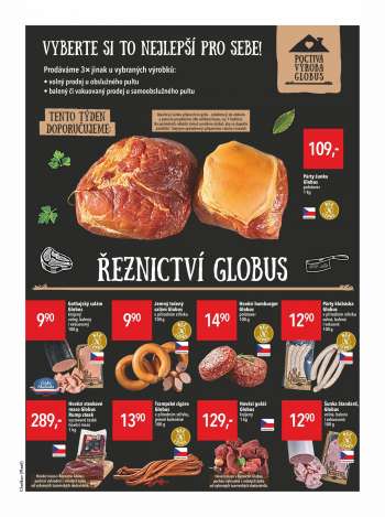 thumbnail - Hovězí hamburger Globus