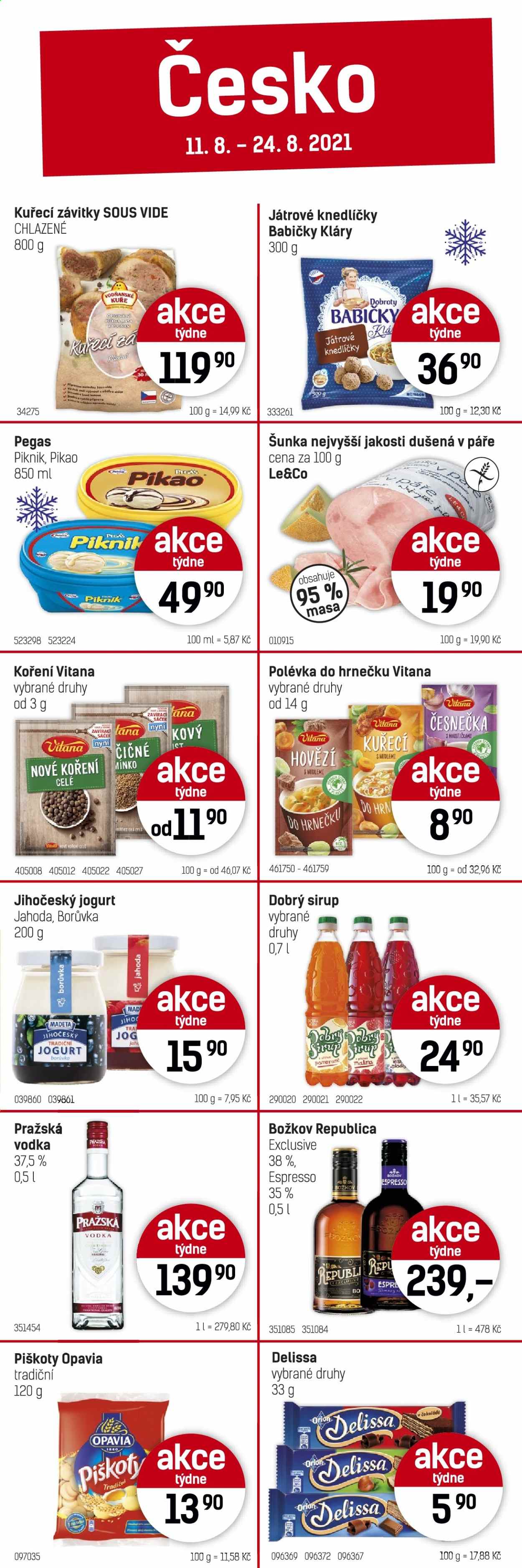 Leták Konzum - 11.8.2021 - 24.8.2021. Strana 4