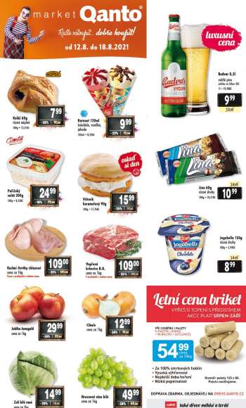 Leták Qanto market - 12.8.2021 - 18.8.2021.