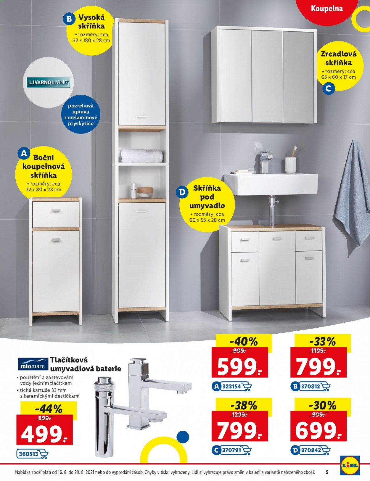 Leták Lidl - 16.8.2021 - 29.8.2021. Strana 5