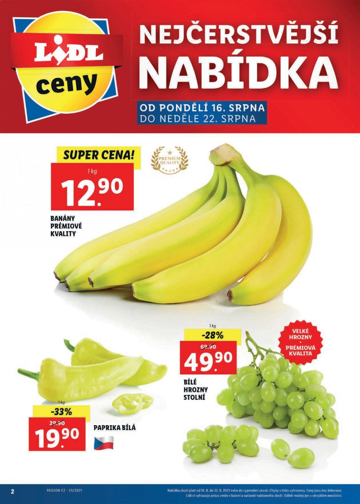 Leták Lidl - 16.8.2021 - 22.8.2021. Strana 2