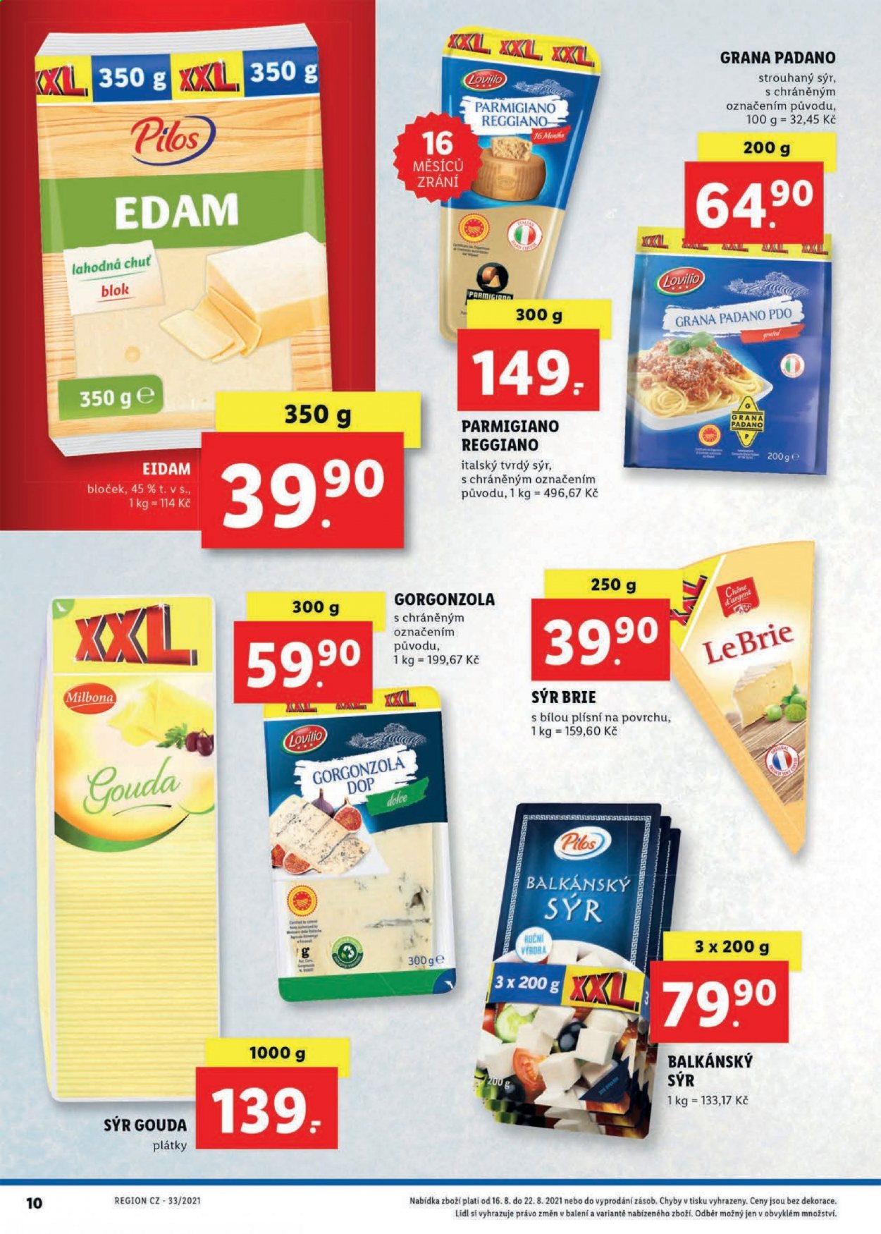 Leták Lidl - 16.8.2021 - 22.8.2021. Strana 10