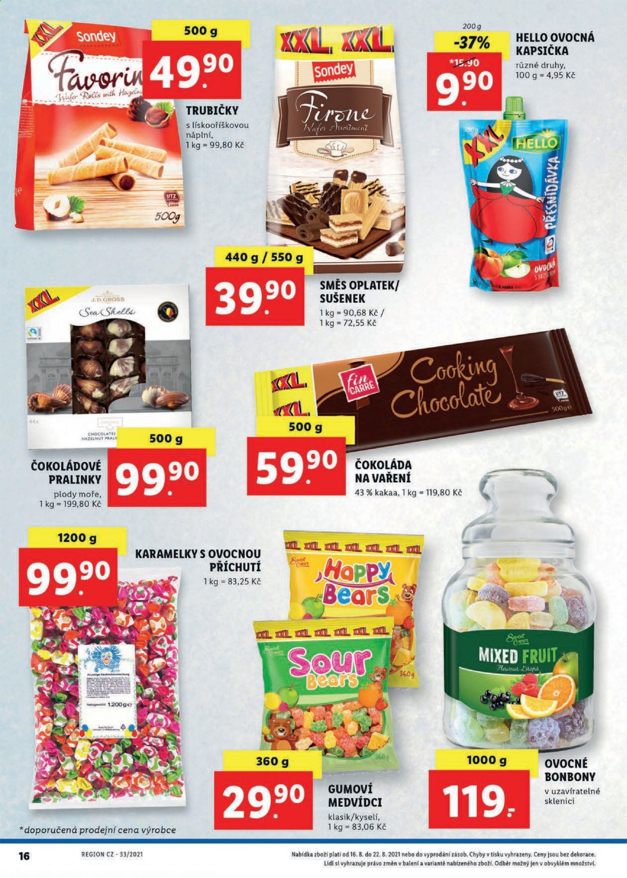 Leták Lidl - 16.8.2021 - 22.8.2021. Strana 16