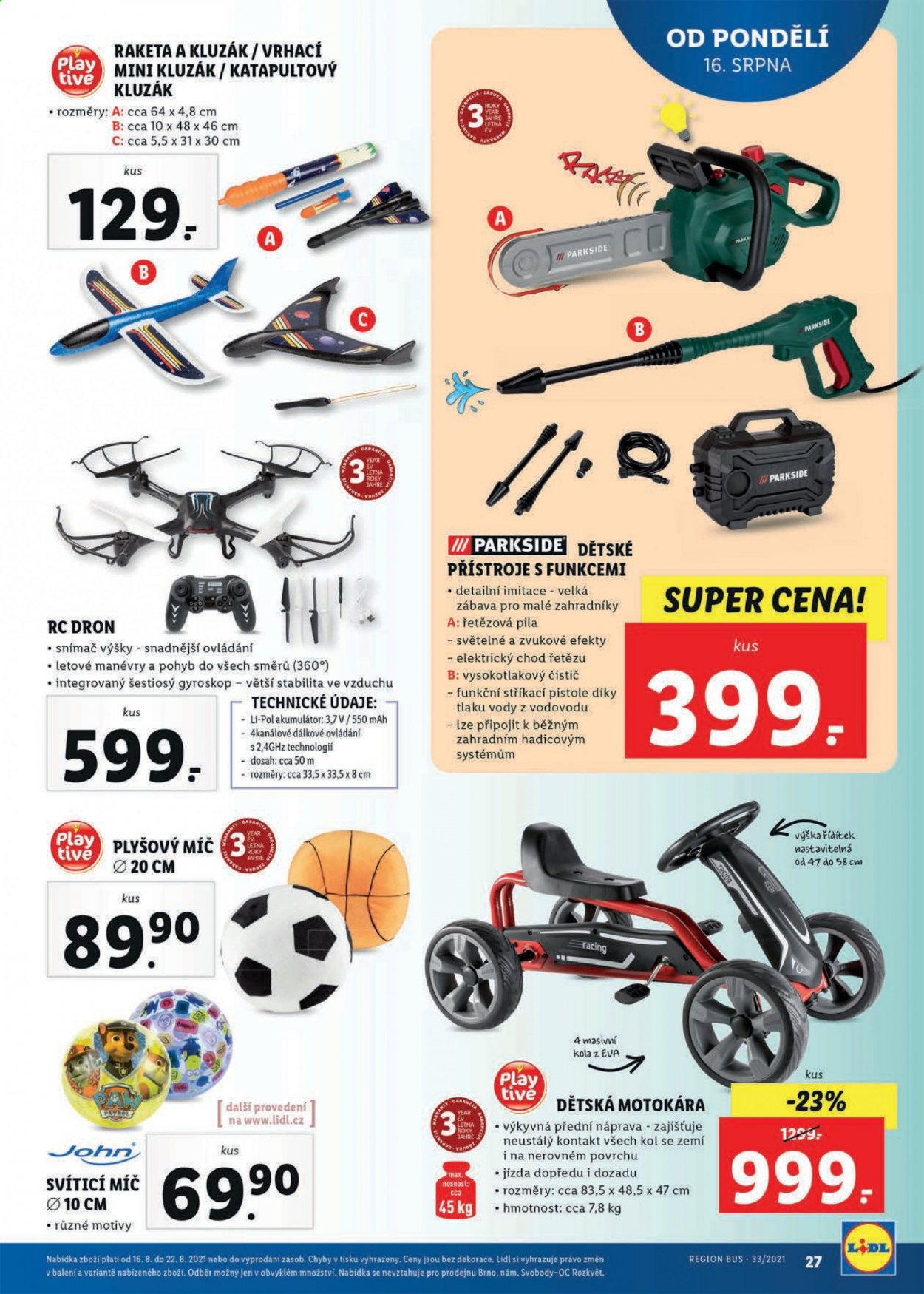 Leták Lidl - 16.8.2021 - 22.8.2021. Strana 27