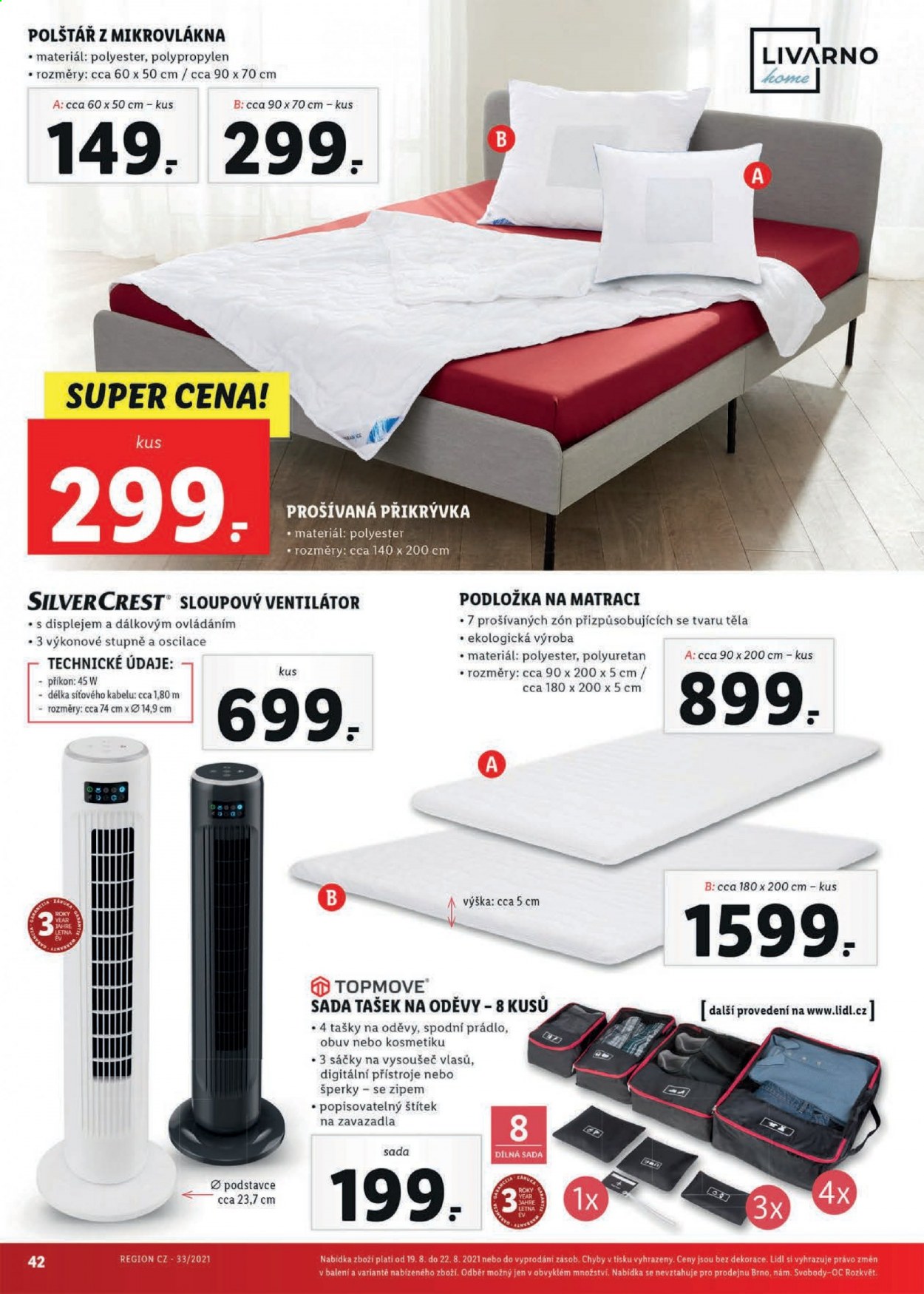 Leták Lidl - 16.8.2021 - 22.8.2021. Strana 42