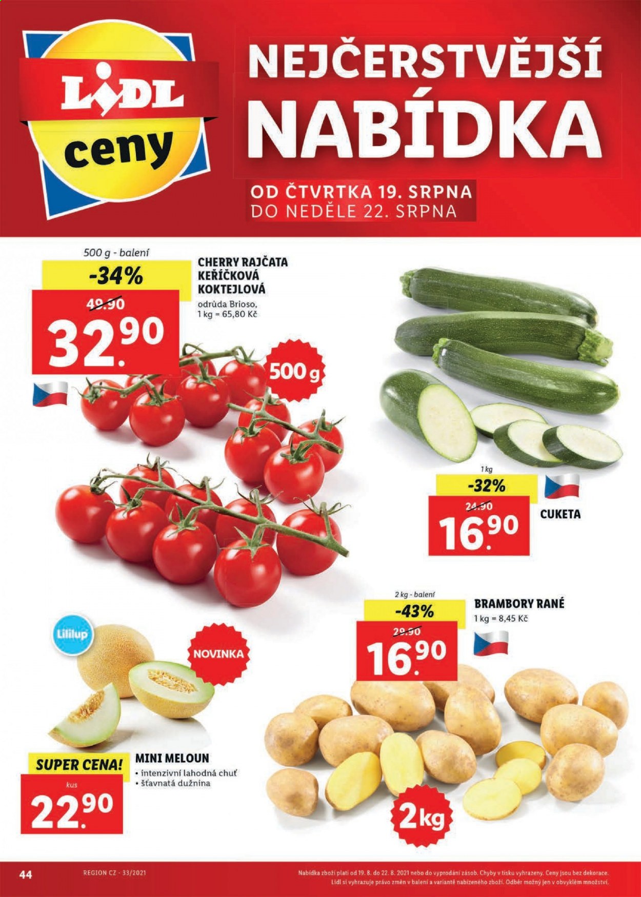 Leták Lidl - 16.8.2021 - 22.8.2021. Strana 44