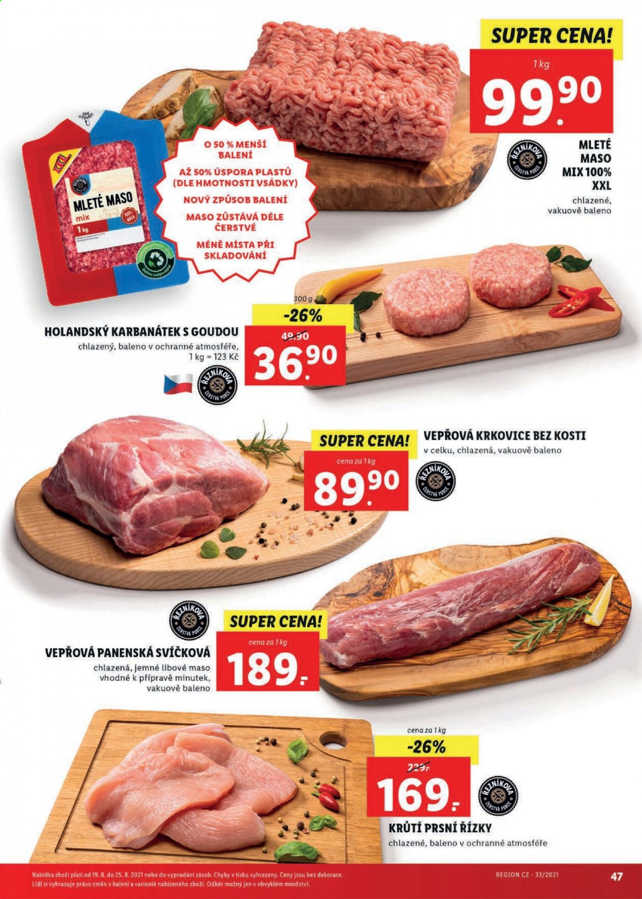 Leták Lidl - 16.8.2021 - 22.8.2021. Strana 47
