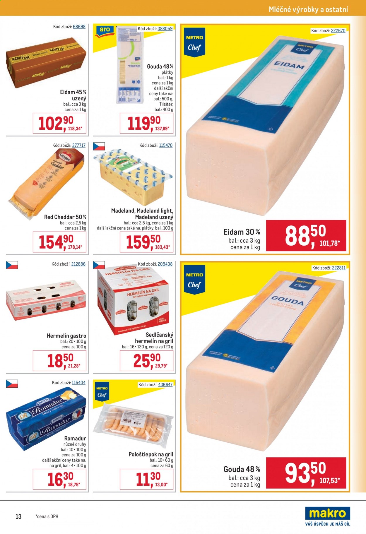 Leták MAKRO - 18.8.2021 - 31.8.2021. Strana 13