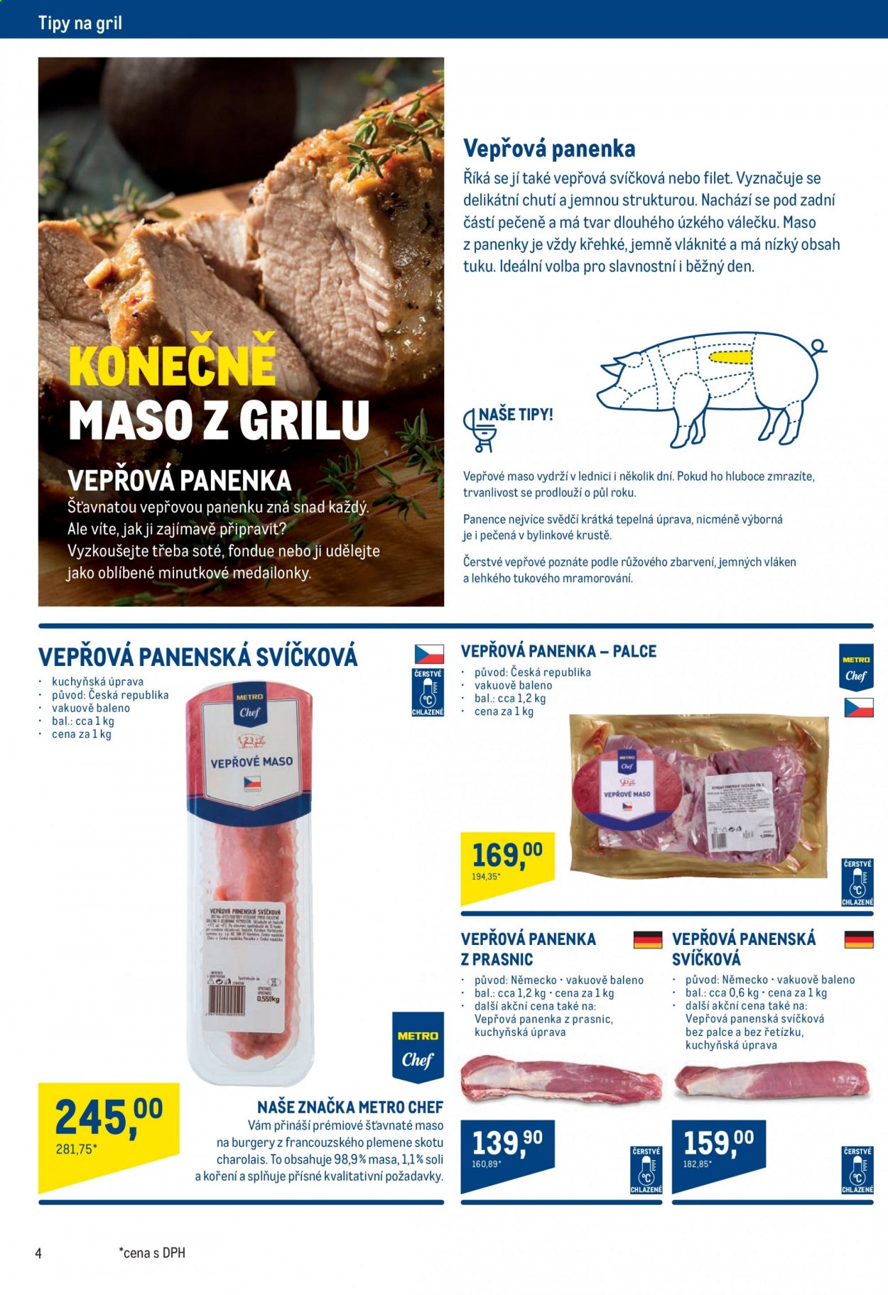 Leták MAKRO - 18.8.2021 - 31.8.2021. Strana 4