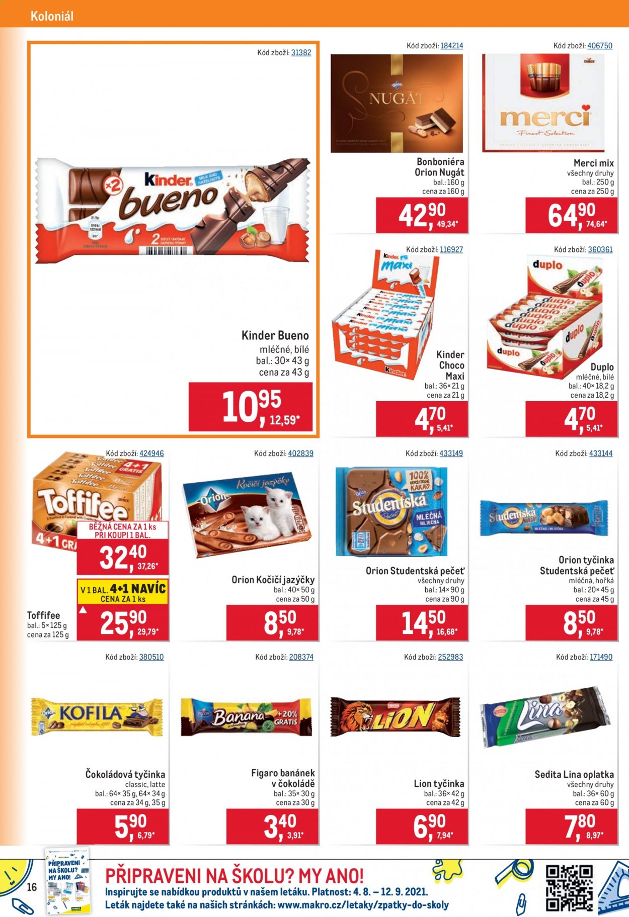 Leták MAKRO - 18.8.2021 - 31.8.2021. Strana 16