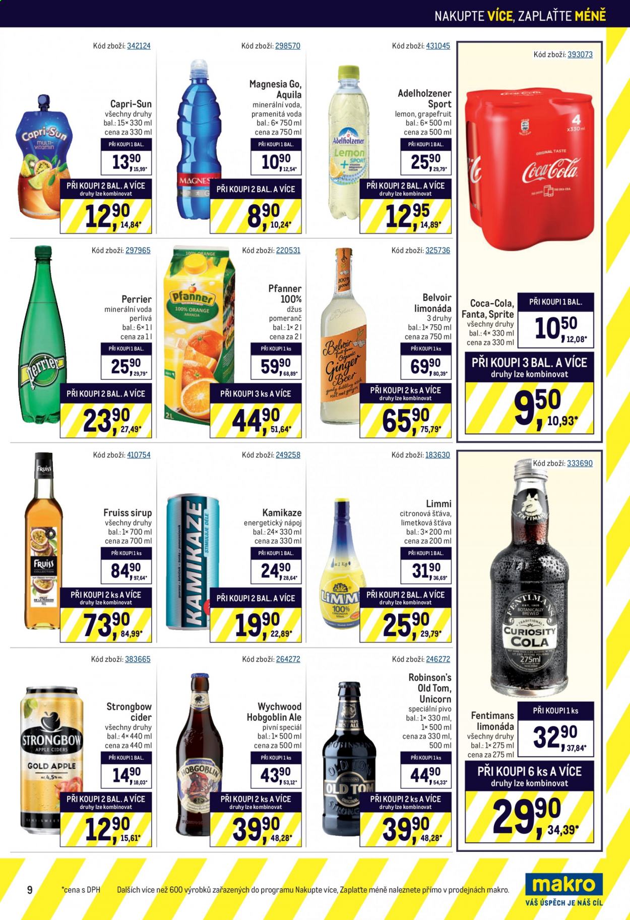 Leták MAKRO - 18.8.2021 - 14.9.2021. Strana 9