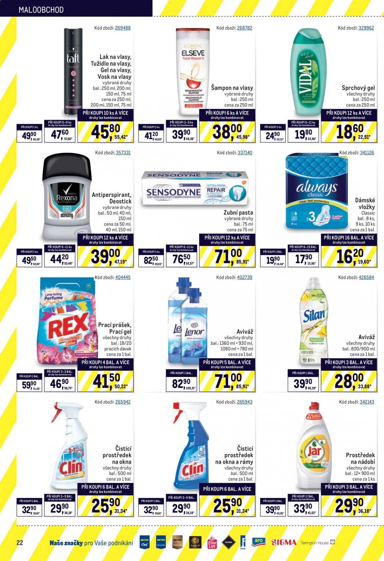 Leták MAKRO - 18.8.2021 - 14.9.2021. Strana 22