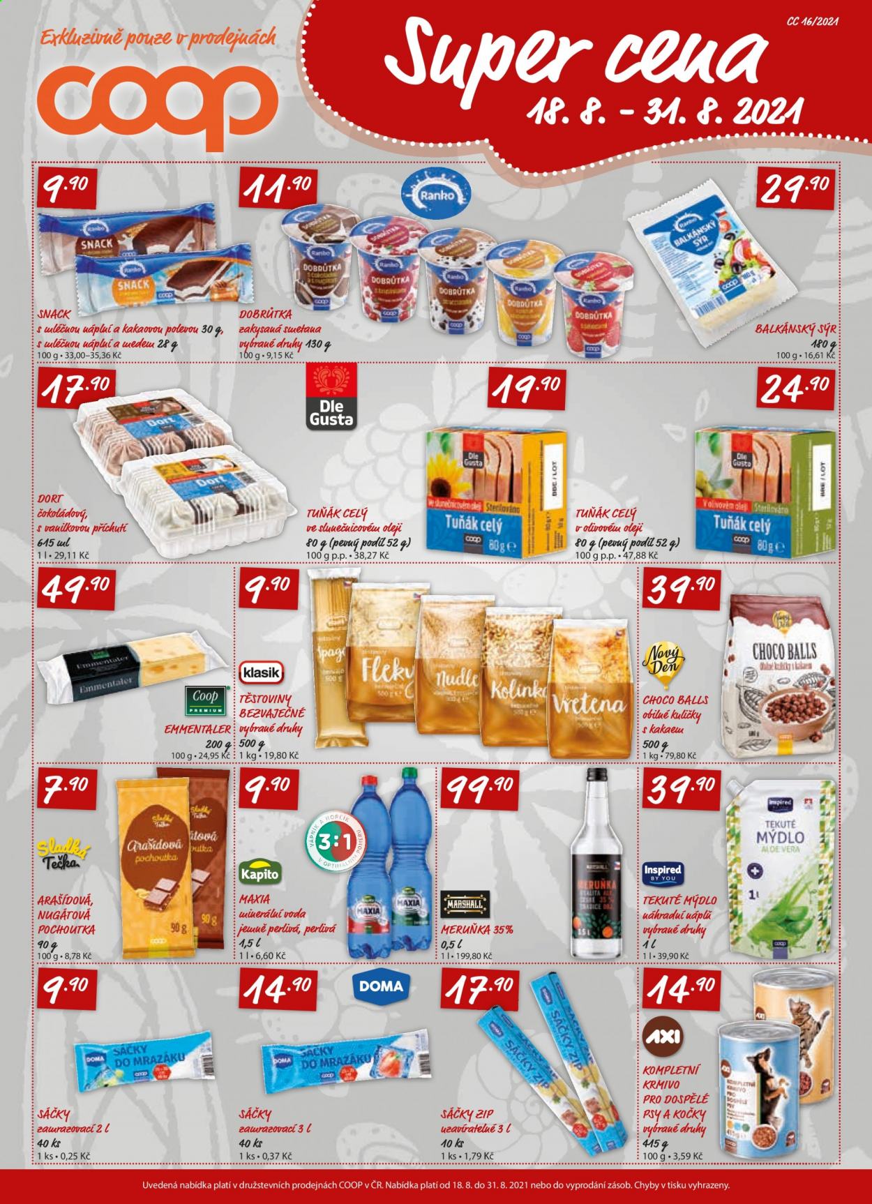 Leták TREFA coop - 18.8.2021 - 24.8.2021. Strana 12