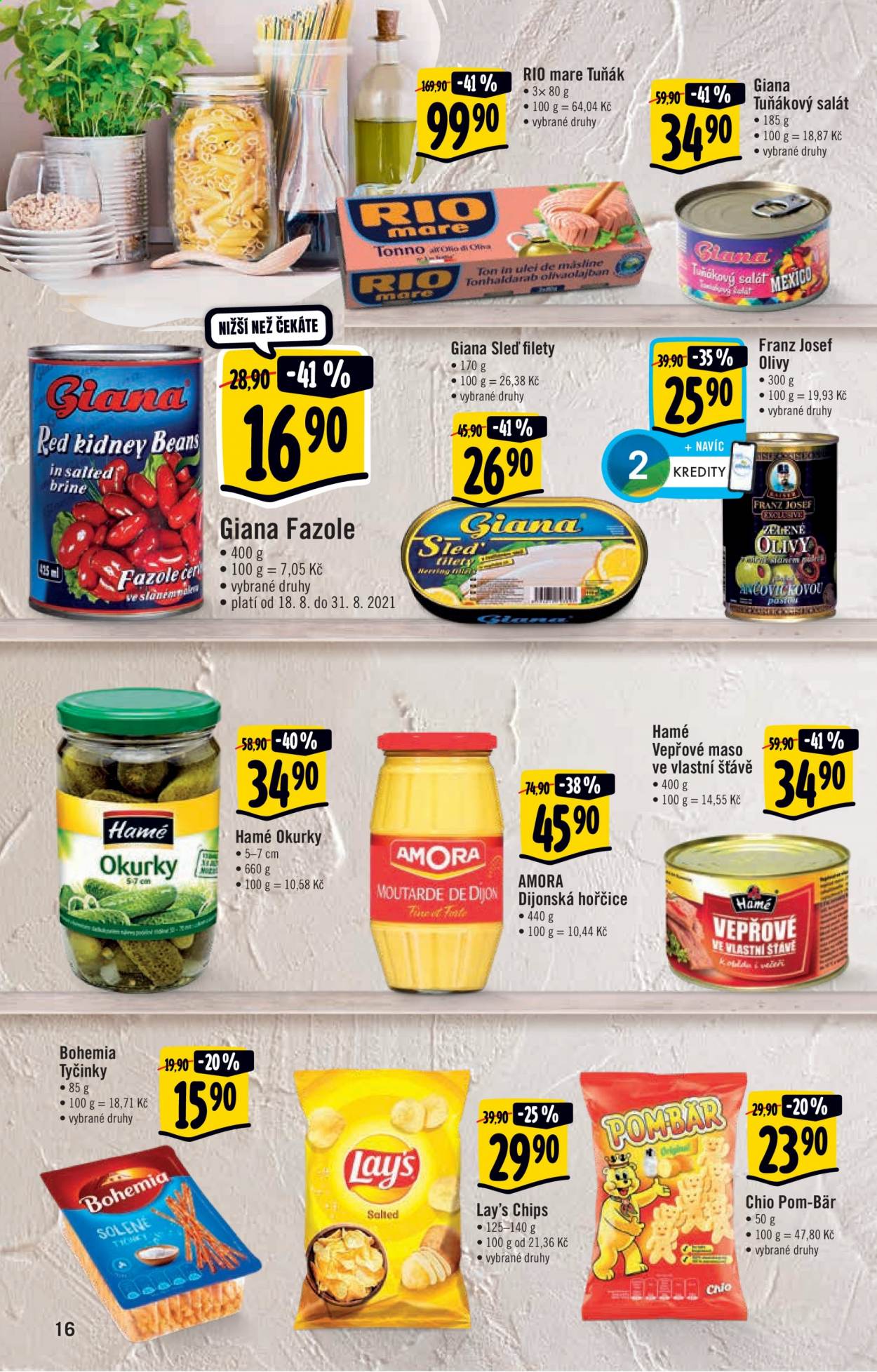 Leták Albert Hypermarket - 18.8.2021 - 24.8.2021. Strana 16