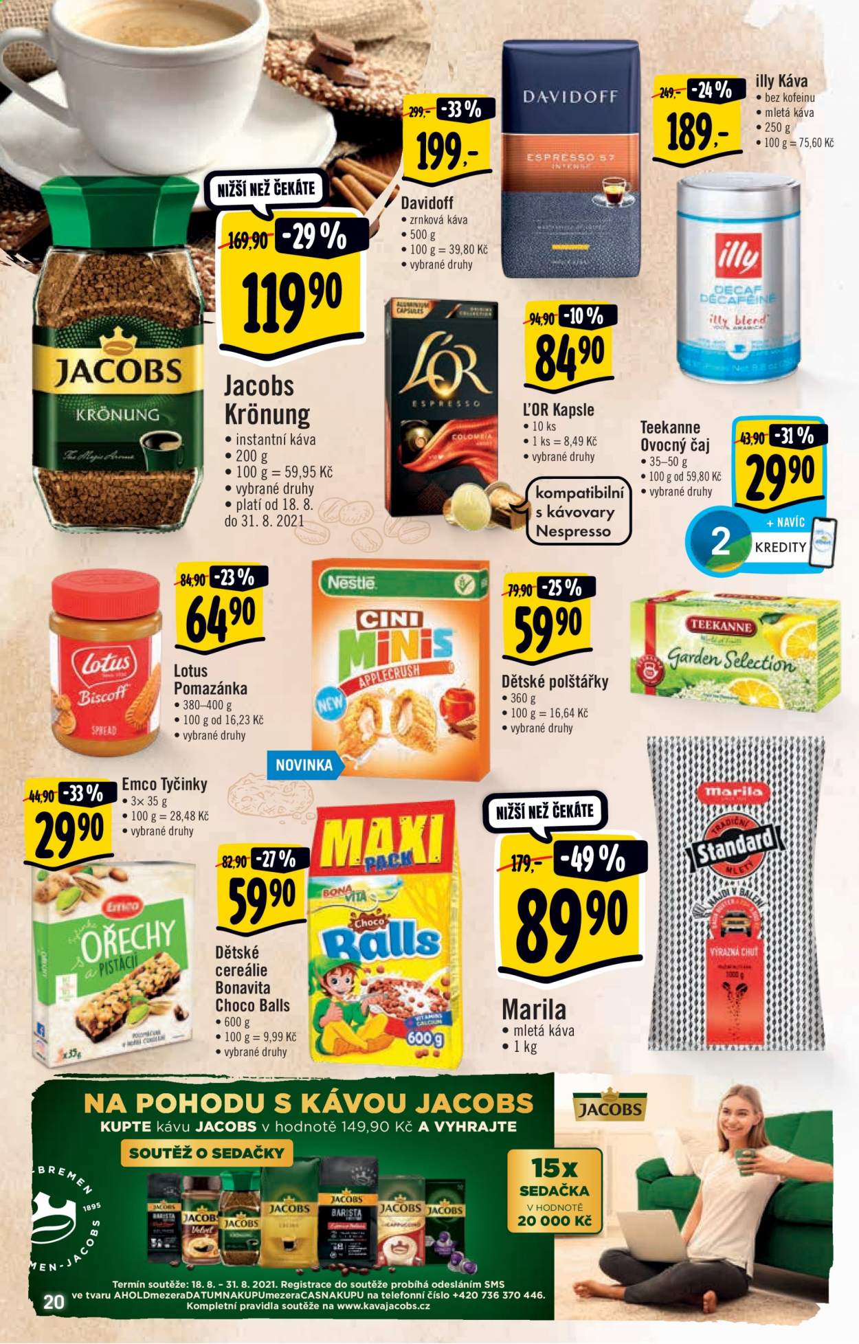 Leták Albert Hypermarket - 18.8.2021 - 24.8.2021. Strana 20