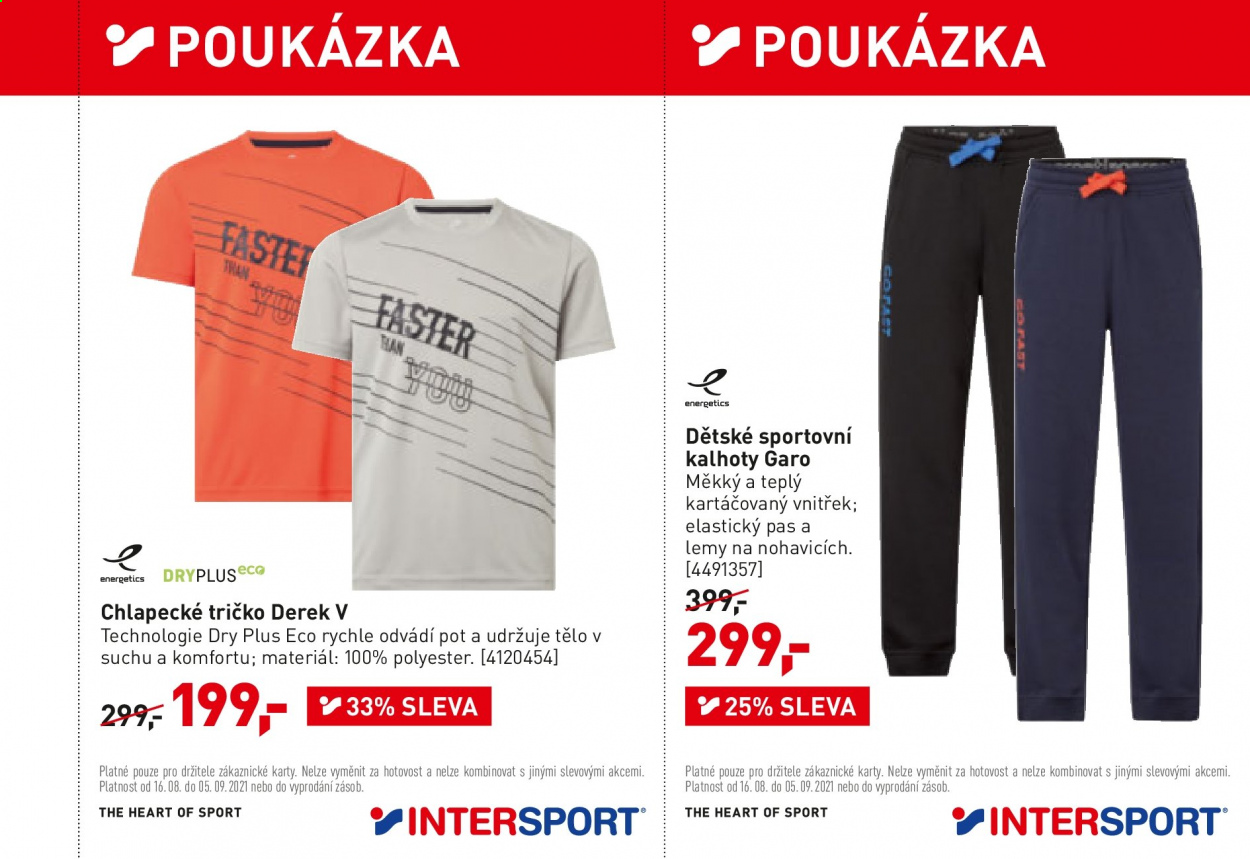 Leták INTERSPORT - 16.8.2021 - 5.9.2021. Strana 3
