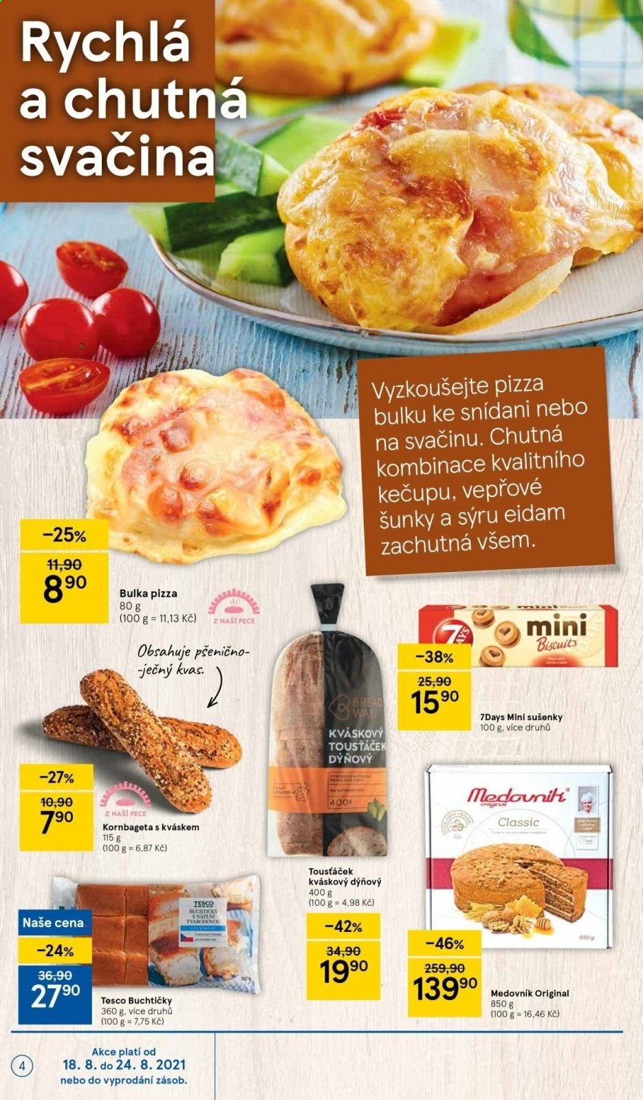 Leták TESCO - 18.8.2021 - 24.8.2021. Strana 4