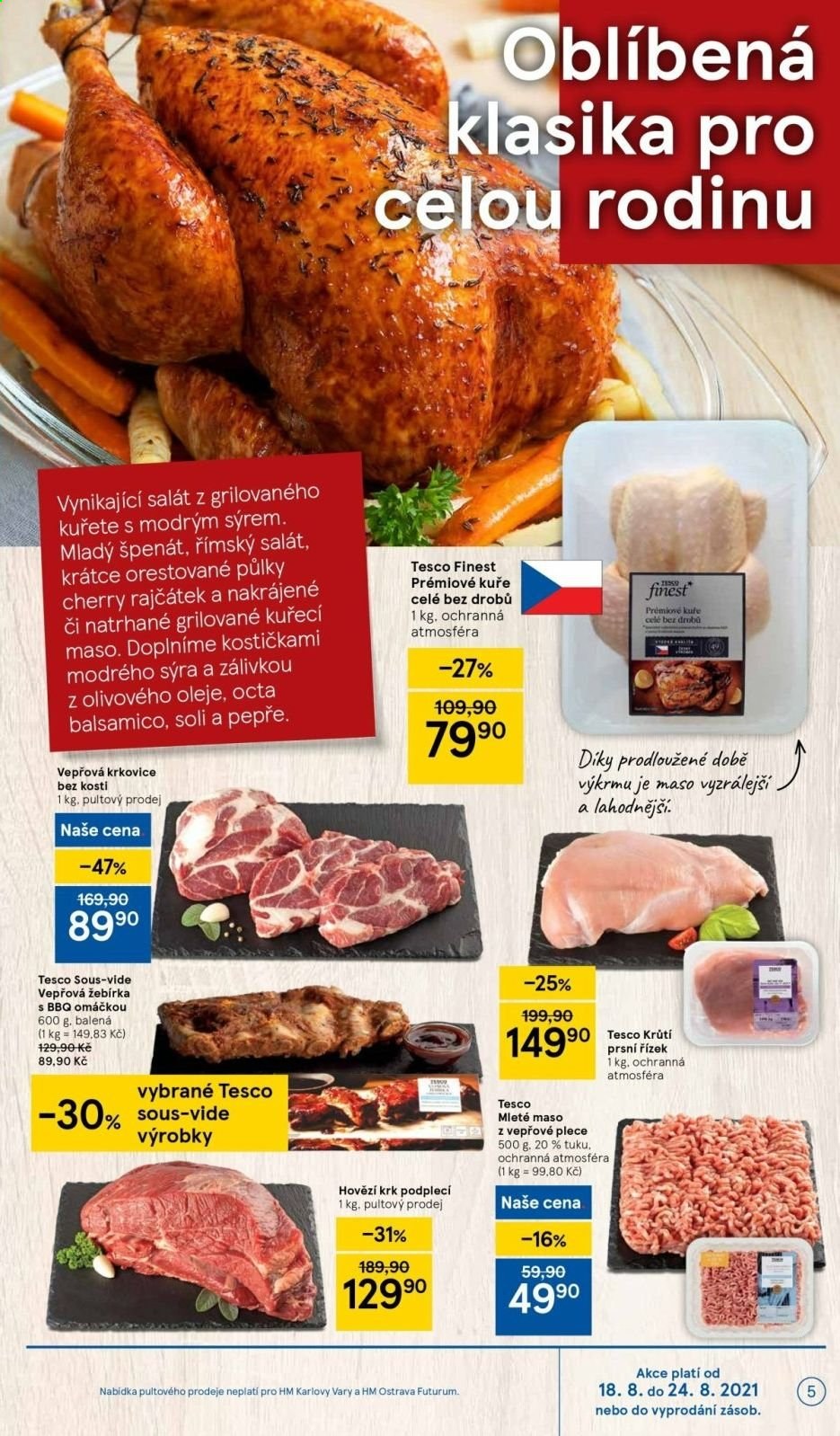 Leták TESCO - 18.8.2021 - 24.8.2021. Strana 5