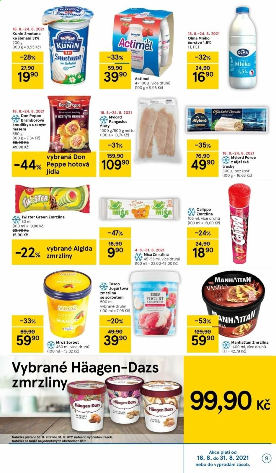 Leták TESCO - 18.8.2021 - 24.8.2021. Strana 9