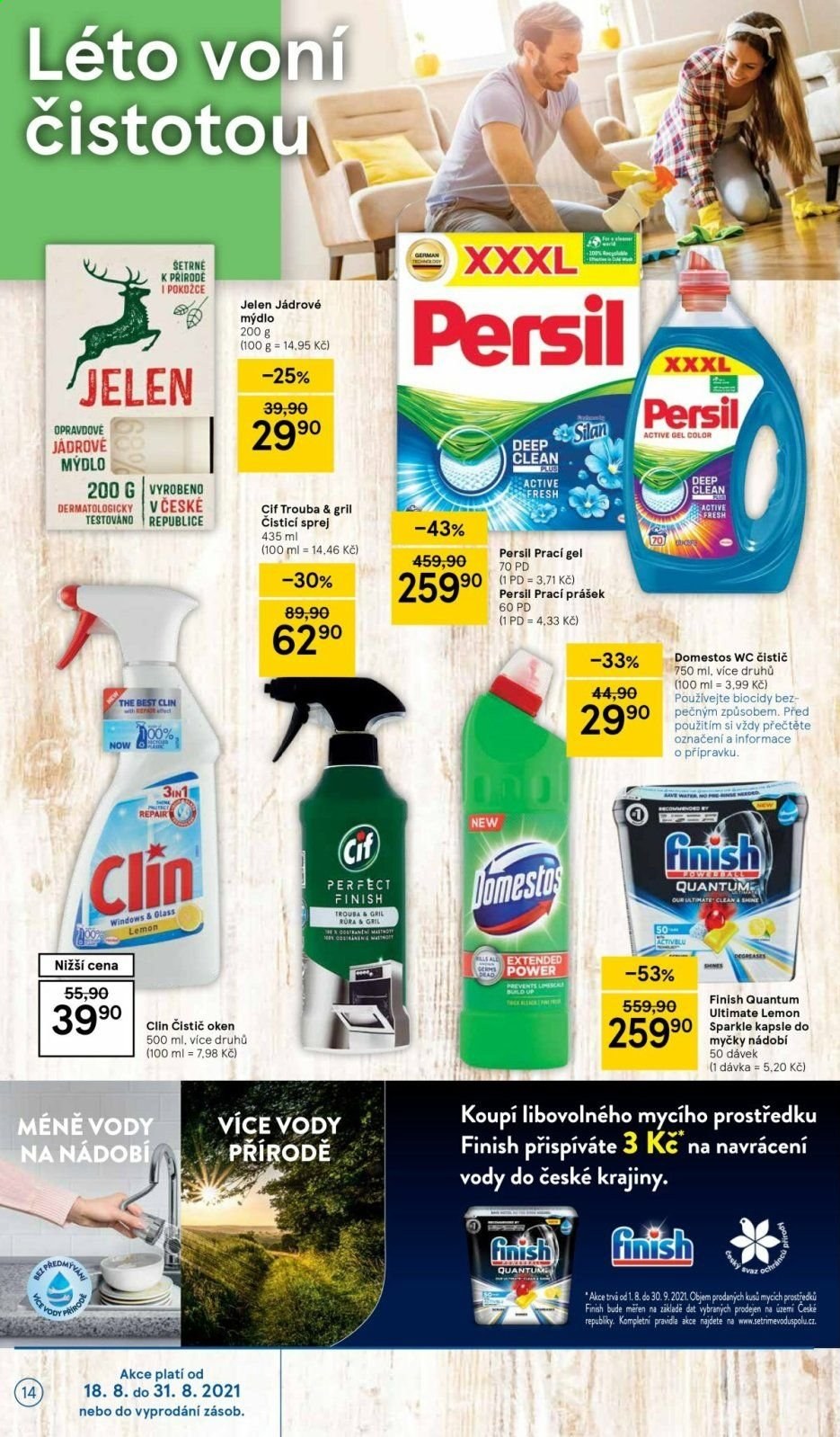 Leták TESCO - 18.8.2021 - 24.8.2021. Strana 14