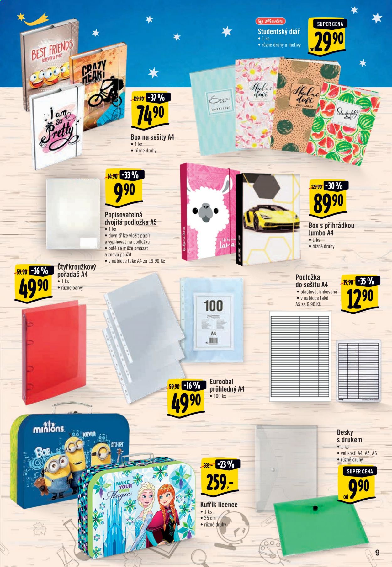 Leták Albert Hypermarket - 18.8.2021 - 31.8.2021. Strana 9